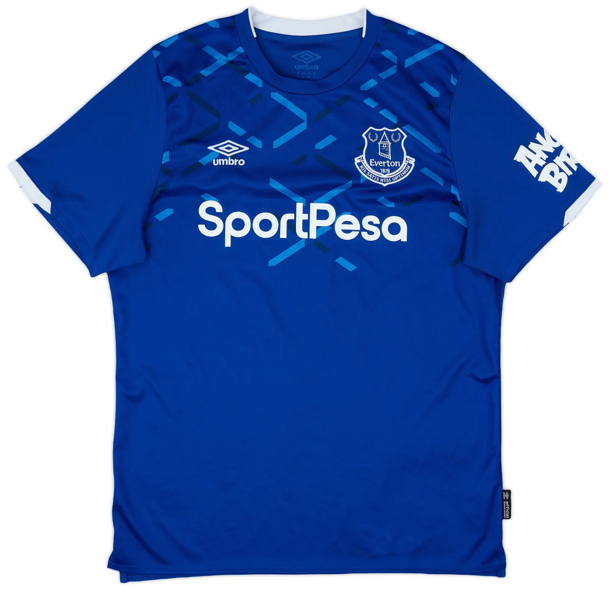 Umbro 2019-20 Everton Home Shirt - 9/10 - (L)
