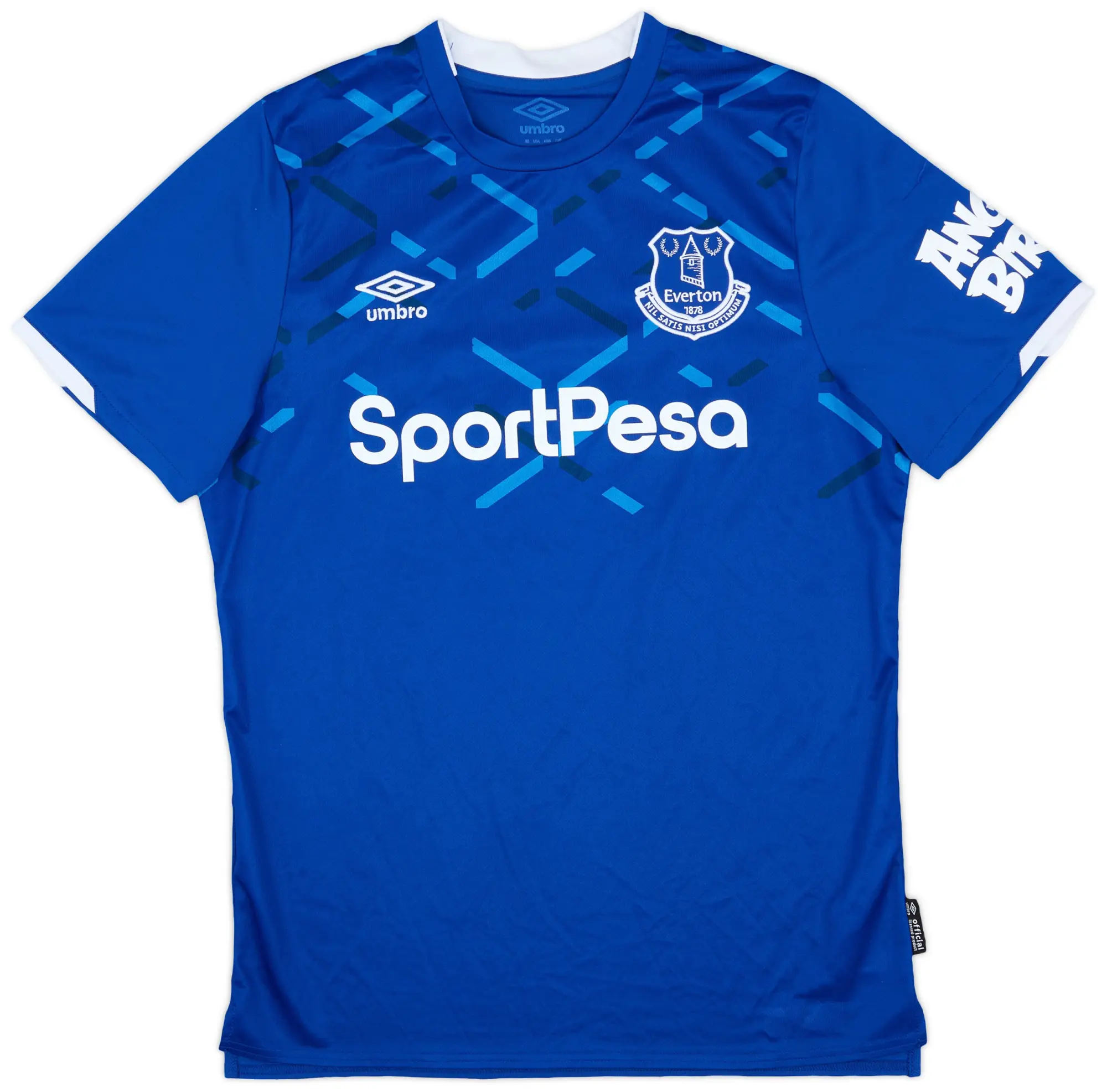 Umbro 2019-20 Everton Home Shirt - 8/10 - (M)