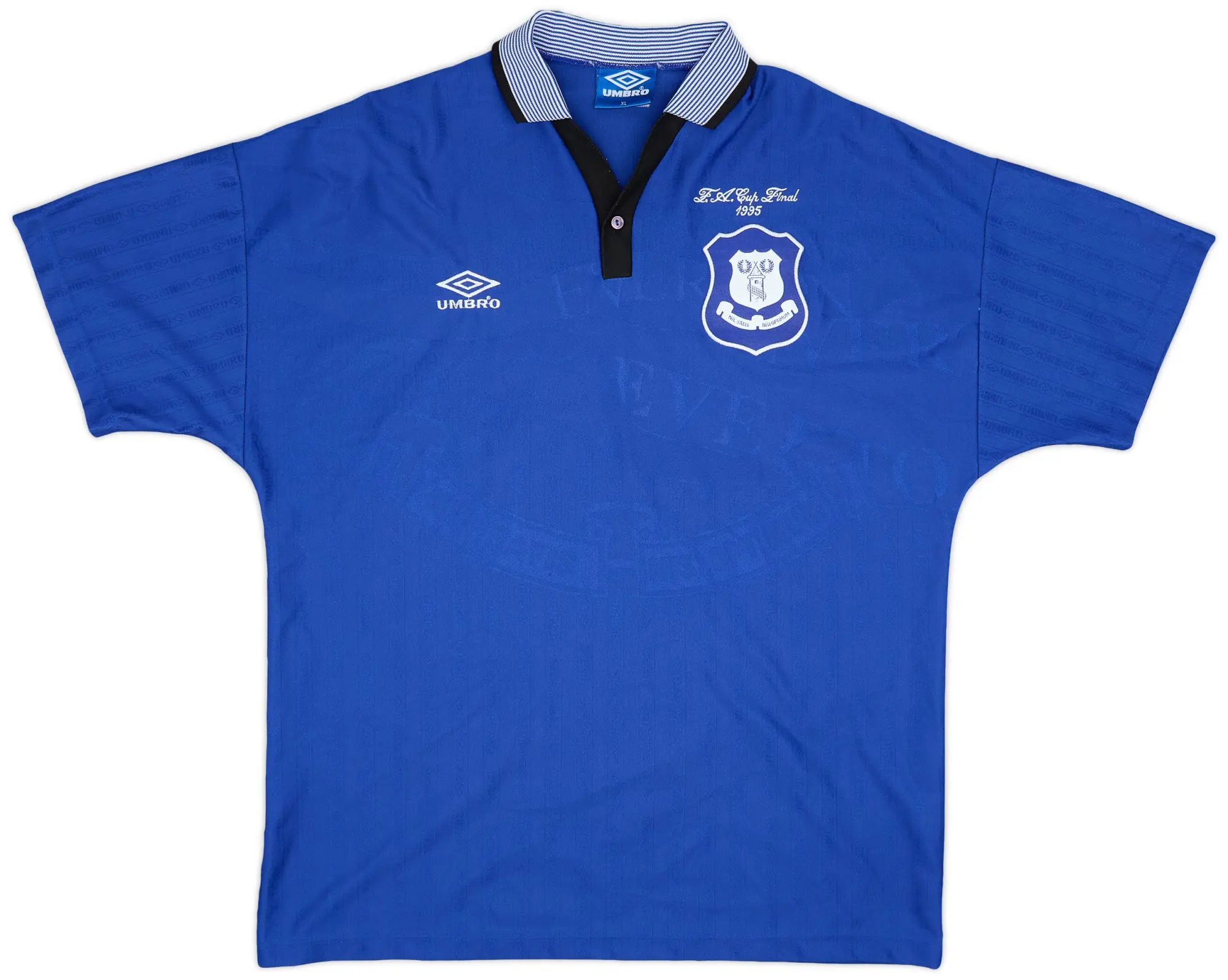 Umbro 1995-97 Everton 'F.A. Cup Final 1995' Home Shirt - 9/10 - (XL)