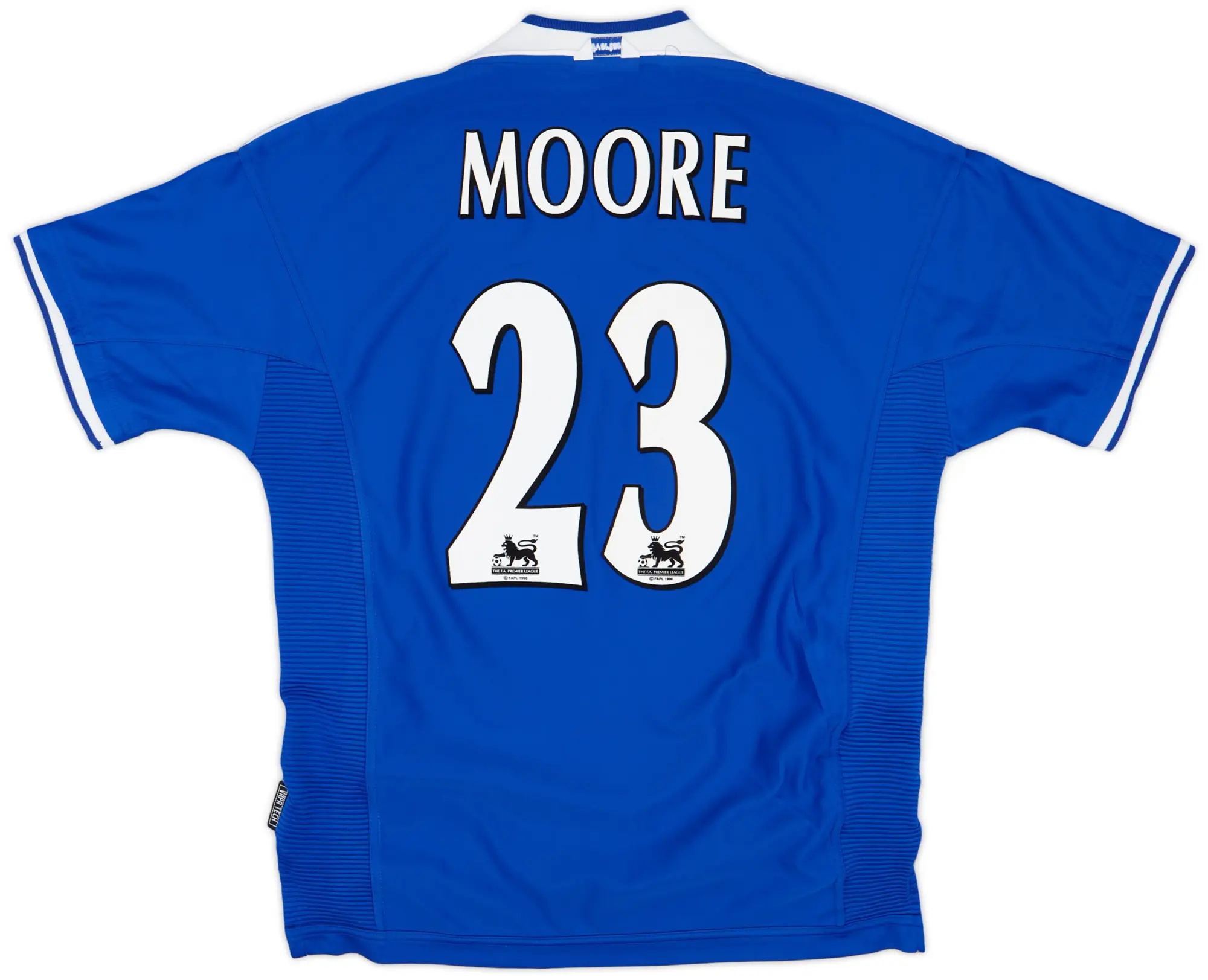 Umbro 1999-00 Everton Home Shirt Moore #23 - 9/10 - (L)