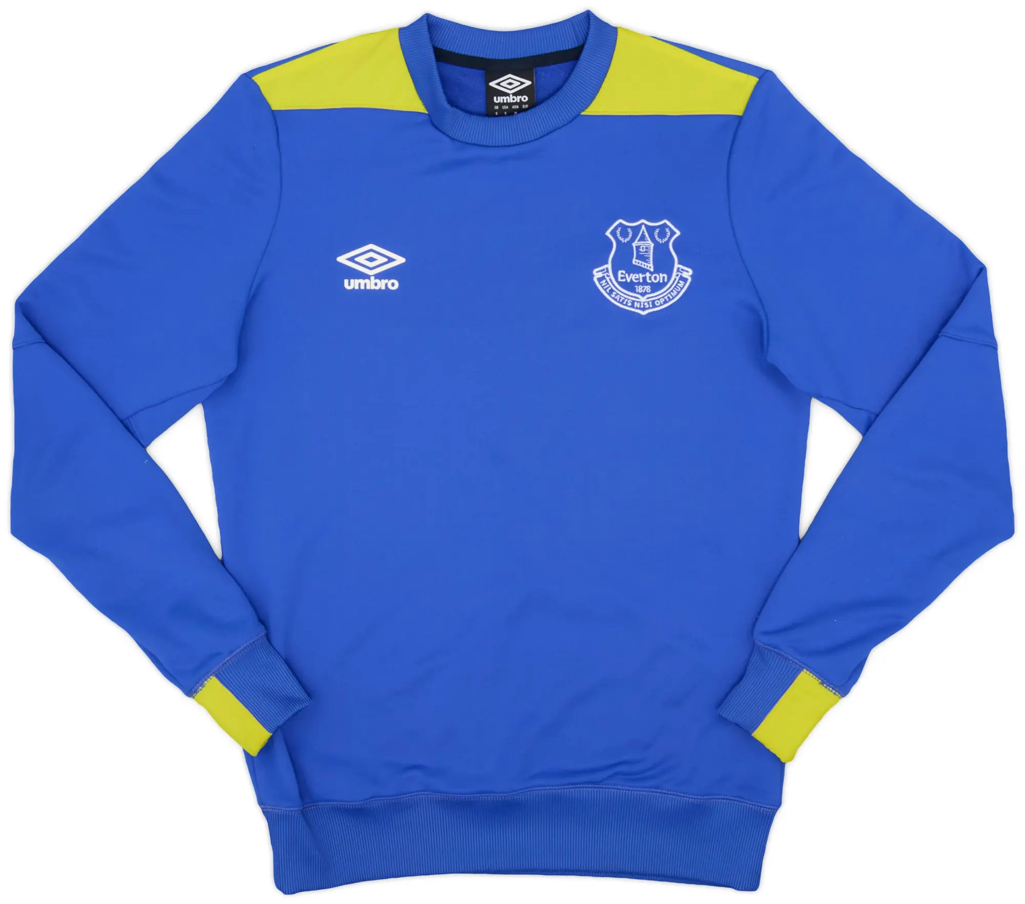 2015-16 Everton Umbro Sweat Top - 9/10 - (S)