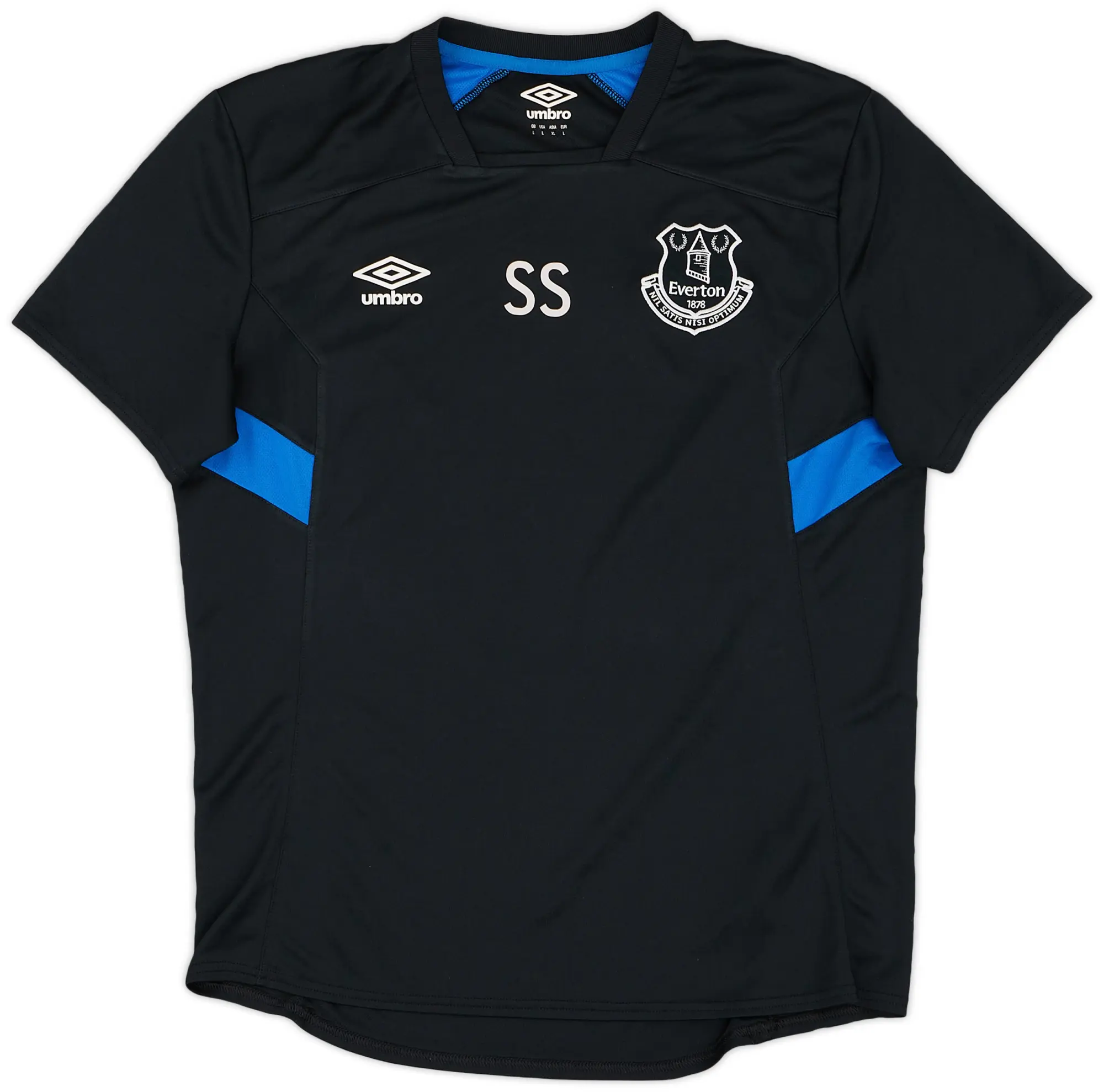 2016-18 Everton Staff Issue Umbro Training Shirt 'SS' - 9/10 - (L)