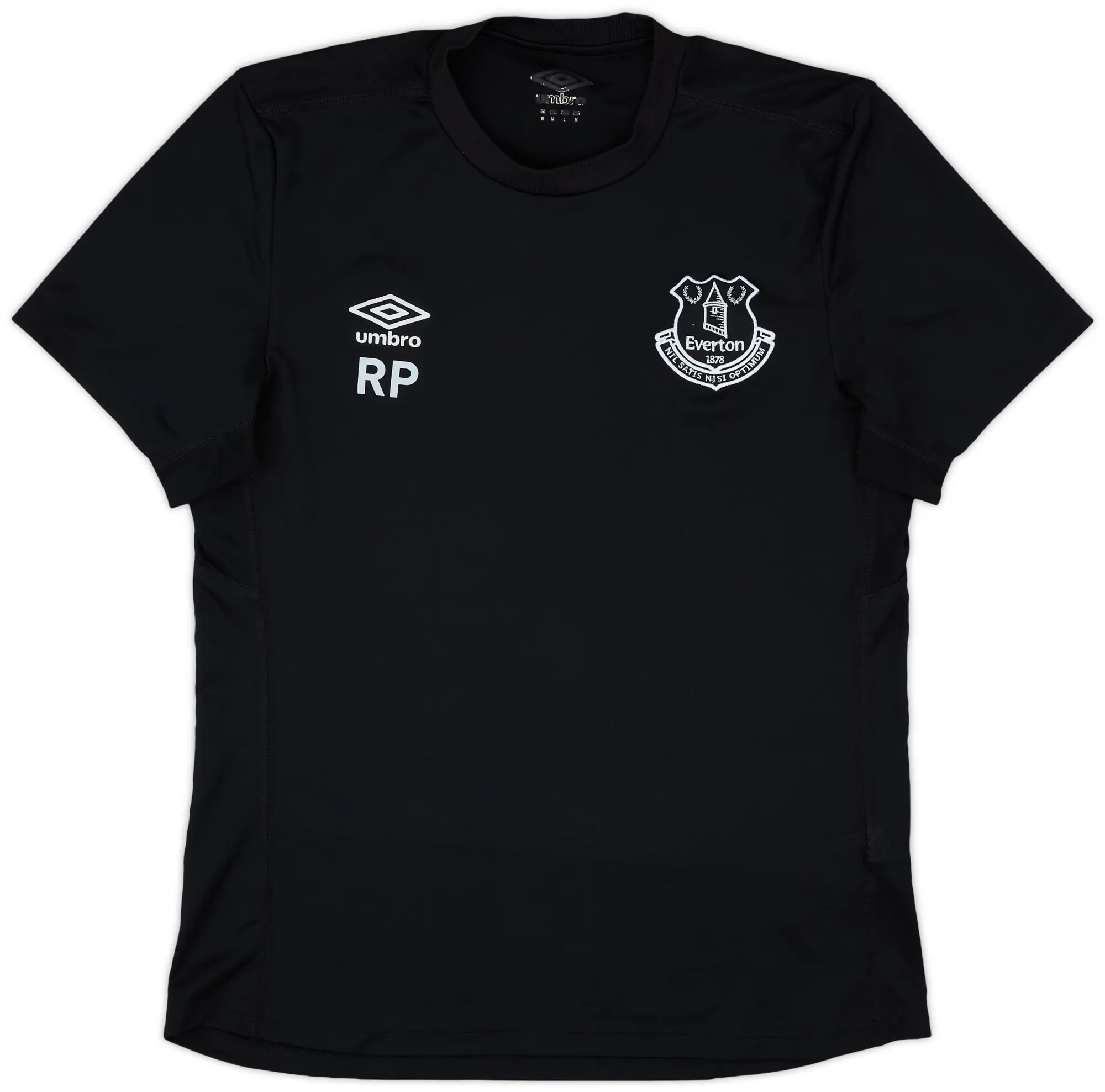 2017-18 Everton Umbro Staff Issue Training Shirt RP - 8/10 - (M)