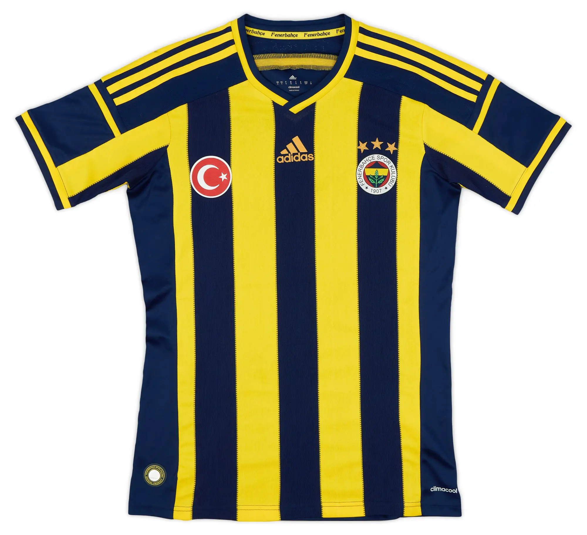 adidas 2014-15 Fenerbahce Home Shirt - 6/10 - (S)