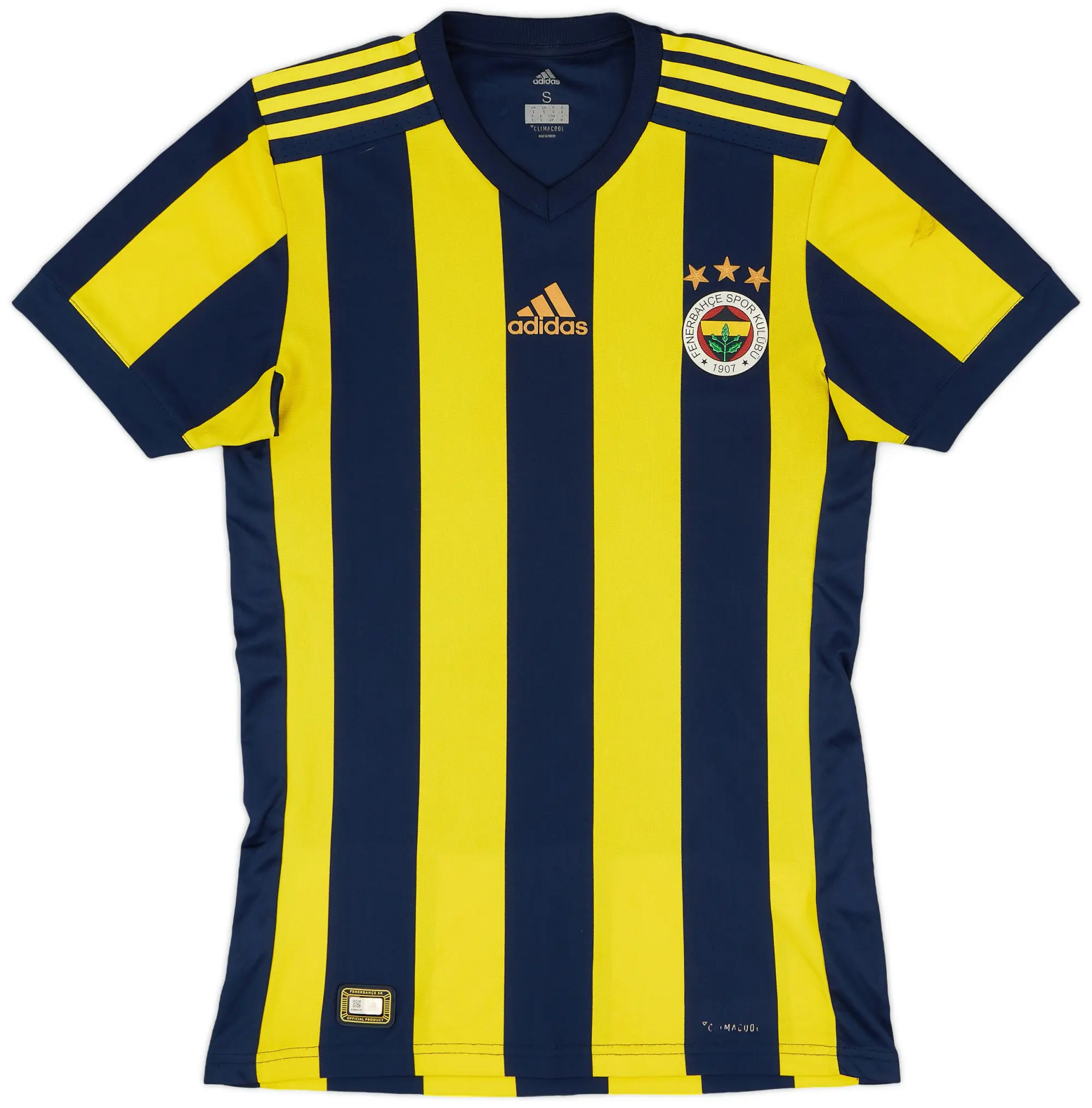 adidas 2017-18 Fenerbahce Home Shirt - 6/10 - (S)