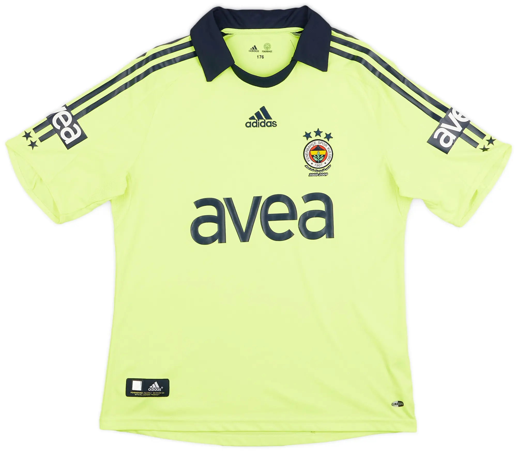 adidas 2008-09 Fenerbahce Third Shirt - 9/10 - (XL.Boys)