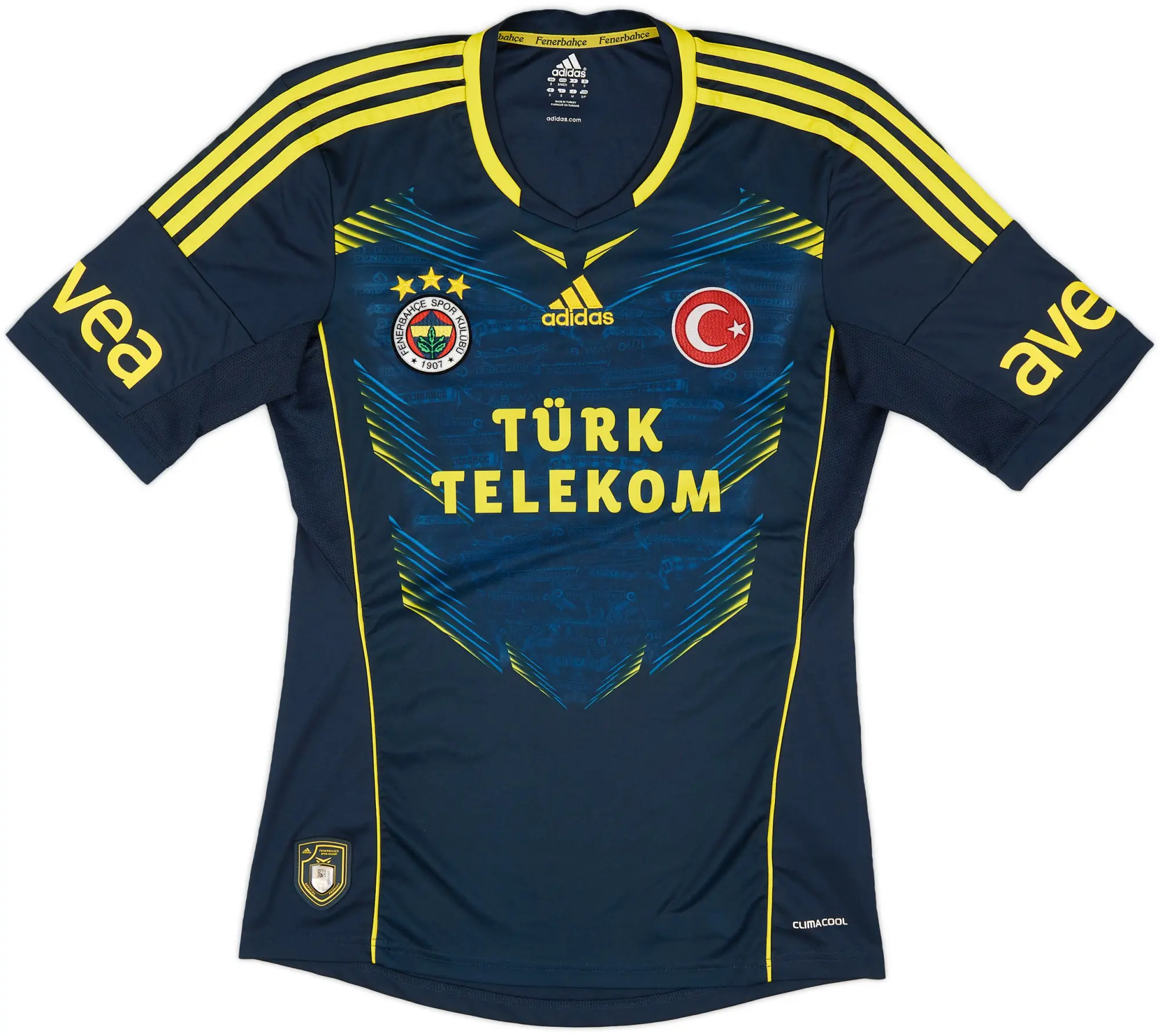 adidas 2013-14 Fenerbahce Third Shirt - 8/10 - (S)