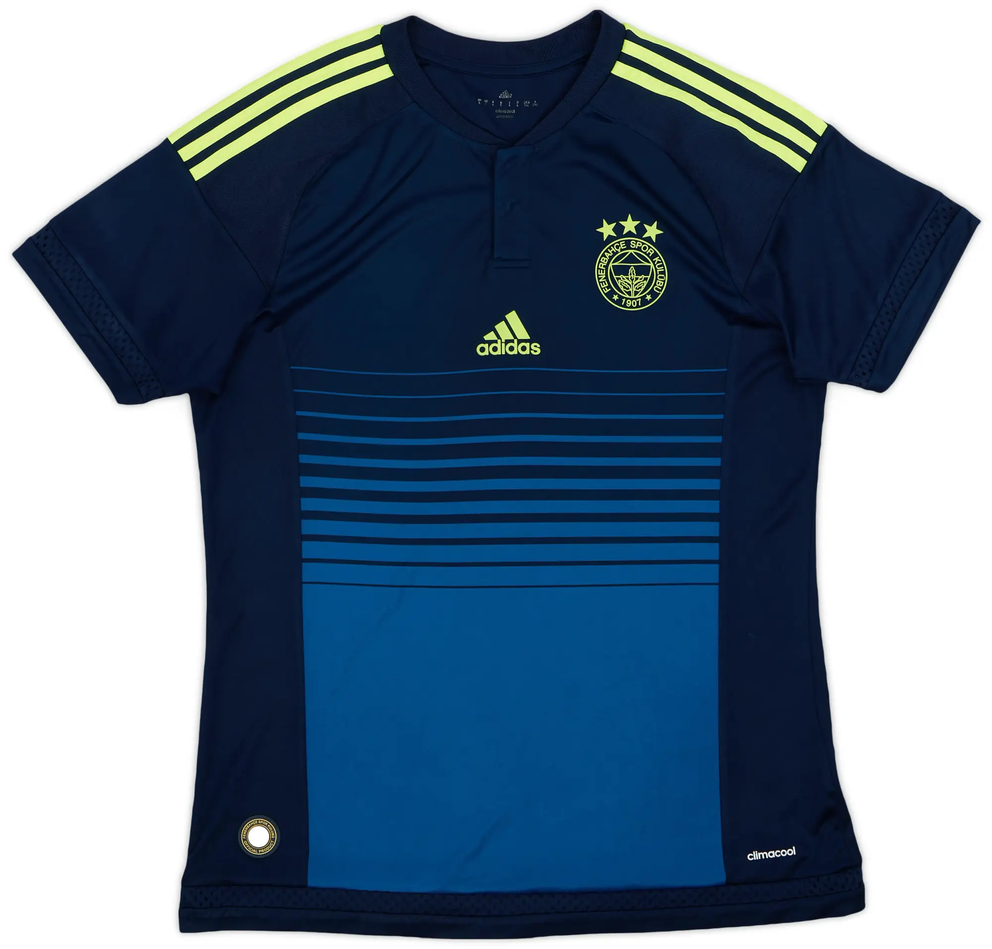 【国内配送】 adidas (L - 8/10 - Shirt Third Fenerbahce 2015-16 ウェア