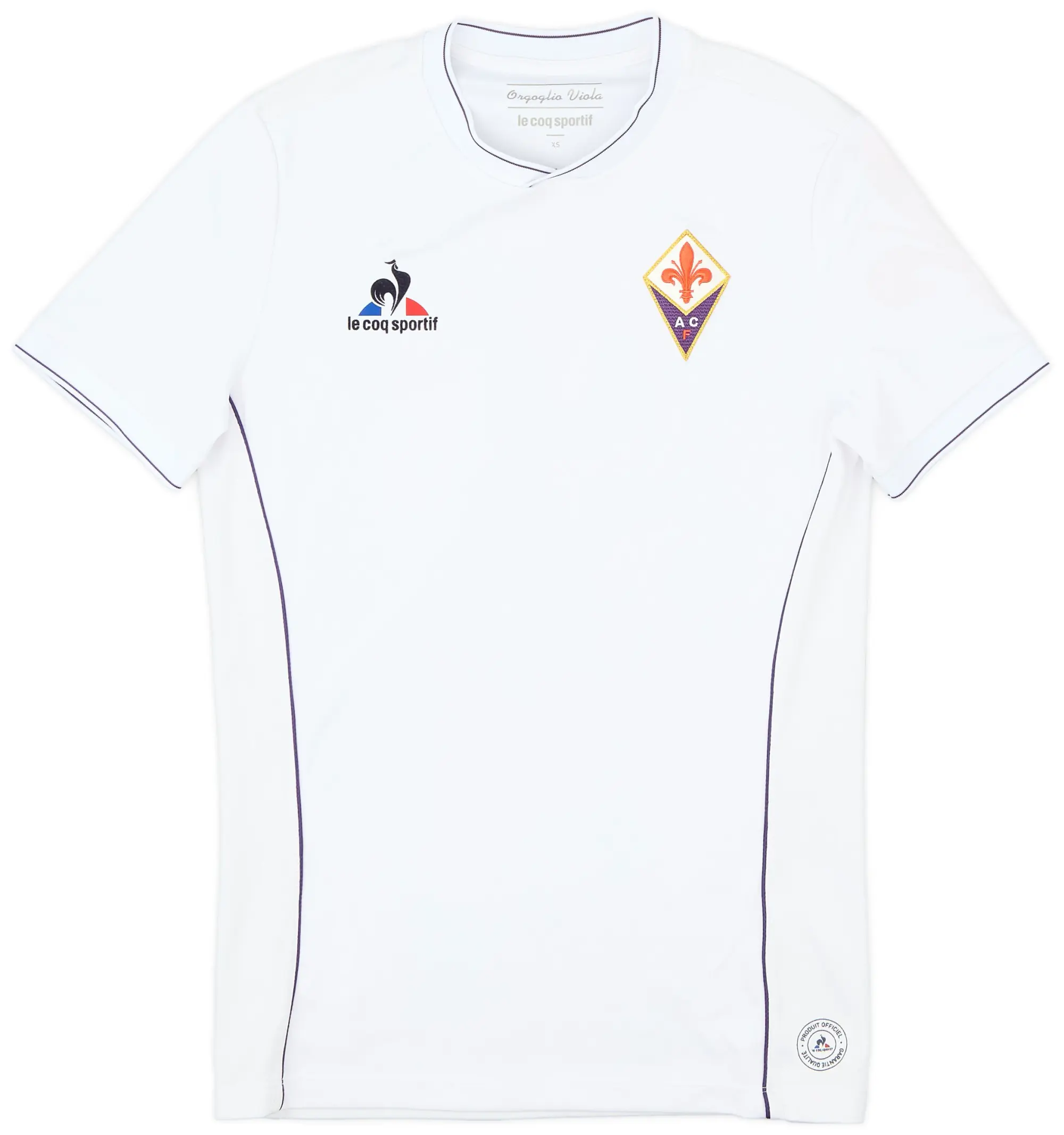 LeCoqSportif 2015-16 Fiorentina Away Shirt #9 - 8/10 - (XS)