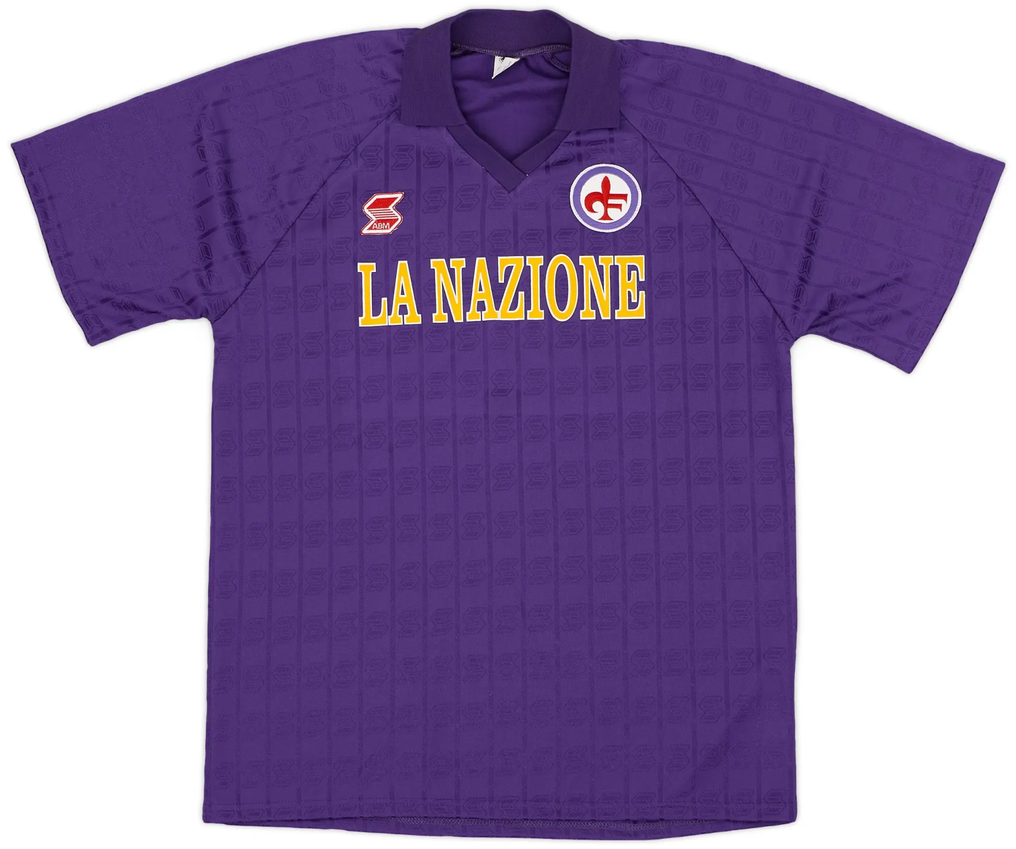 1989-90 Fiorentina Home Shirt #10 - 8/10 - (XL)