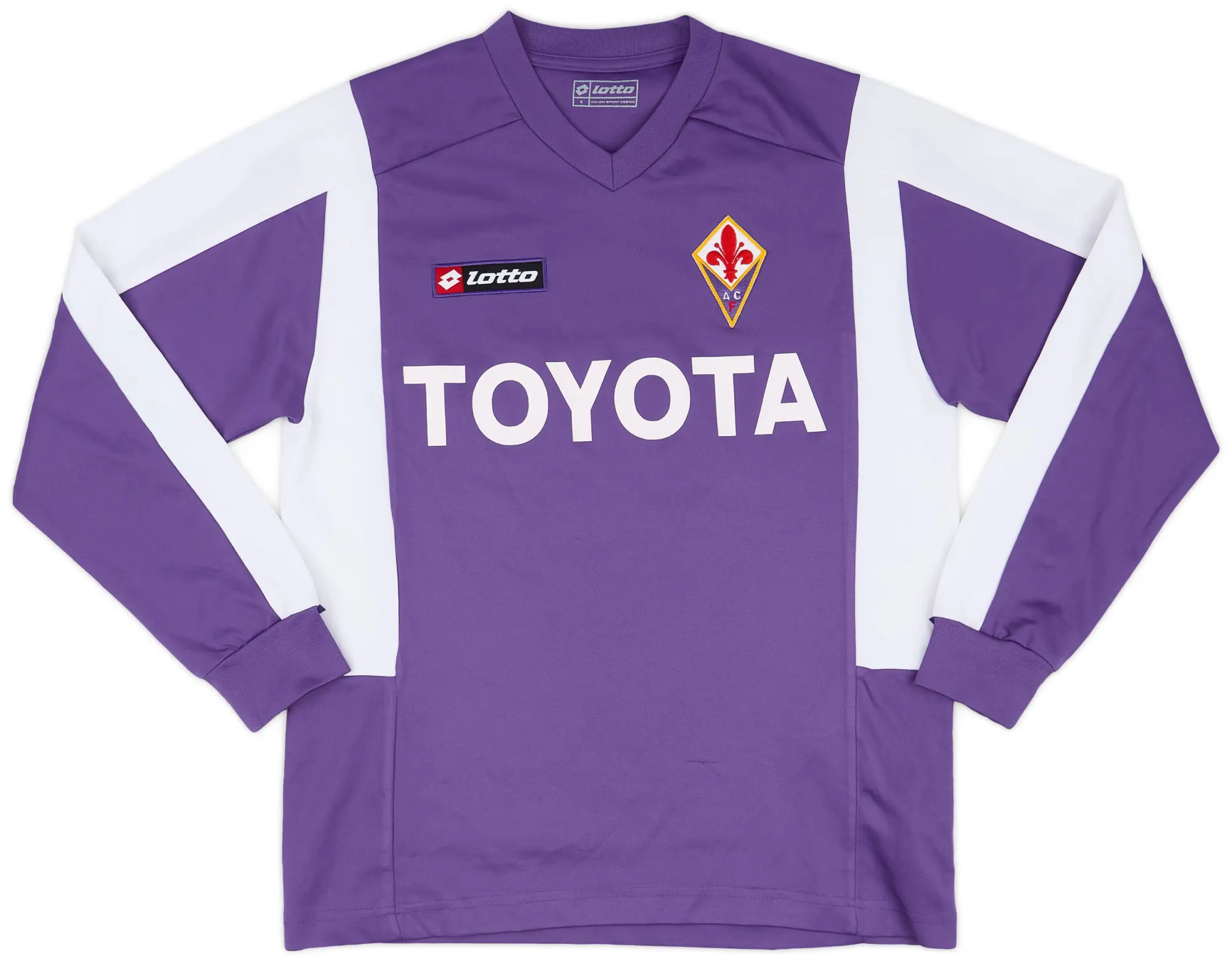 2007-08 Fiorentina Lotto Training Shirt - 8/10 - (S)