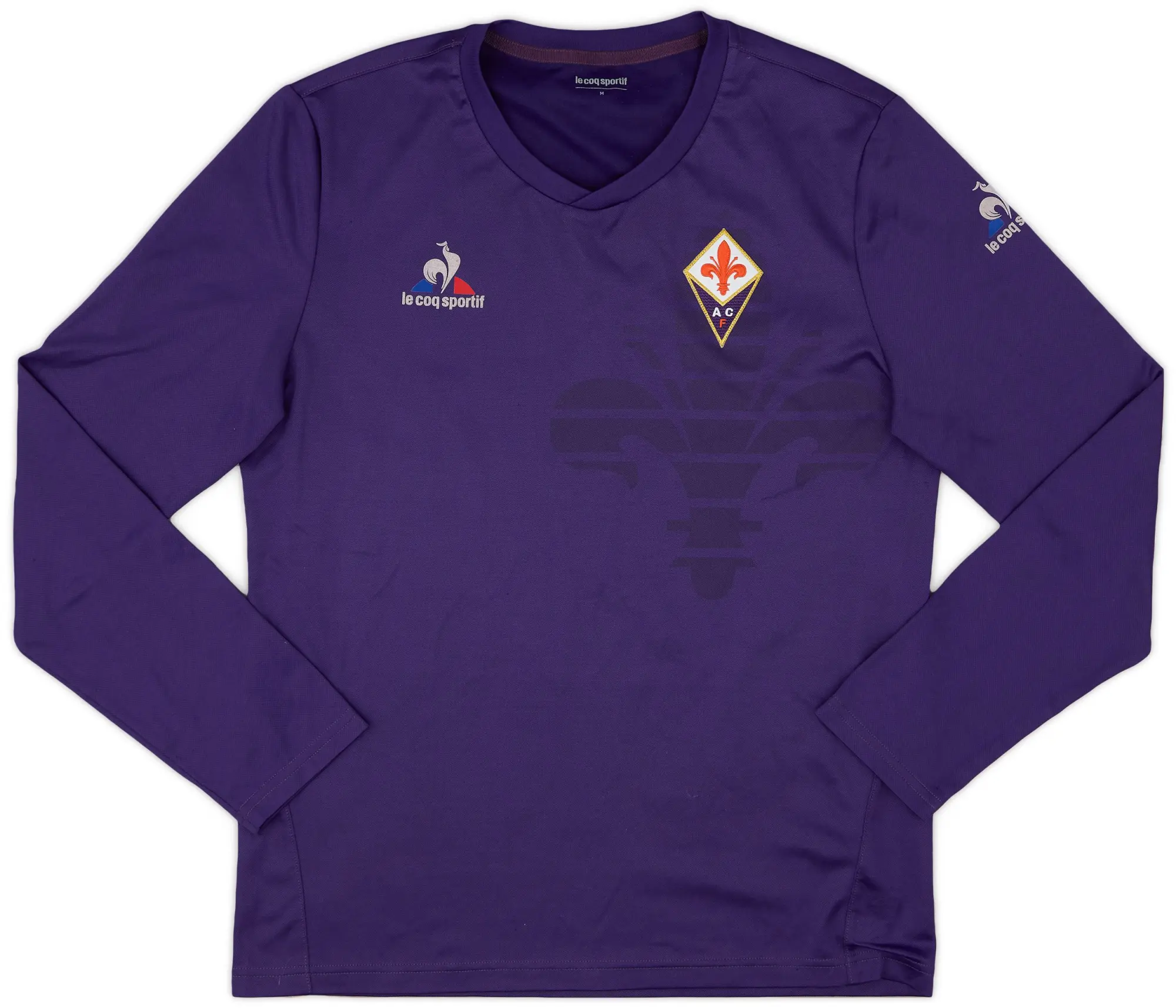 2015 16 Fiorentina Le Coq Sportif Training L S Shirt 9 10 M FIOTR15712970 FOOTY.COM