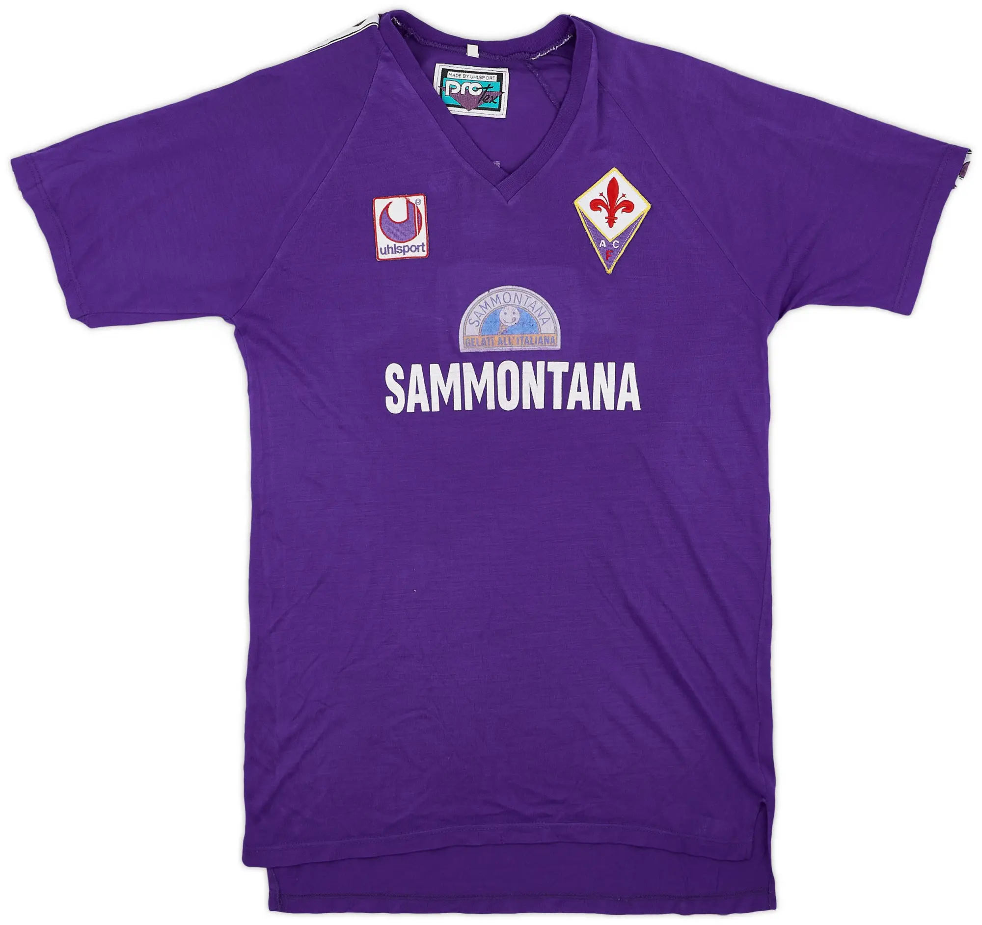 1994-95 Fiorentina Uhlsport Training Shirt - 7/10 - (XL)