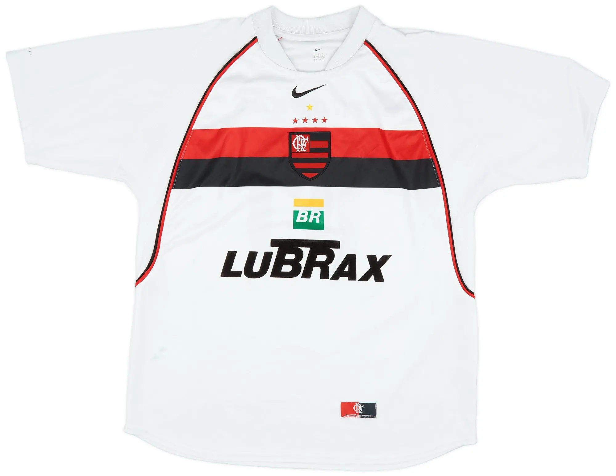 Nike Flamengo Mens SS Away Shirt 2002/03
