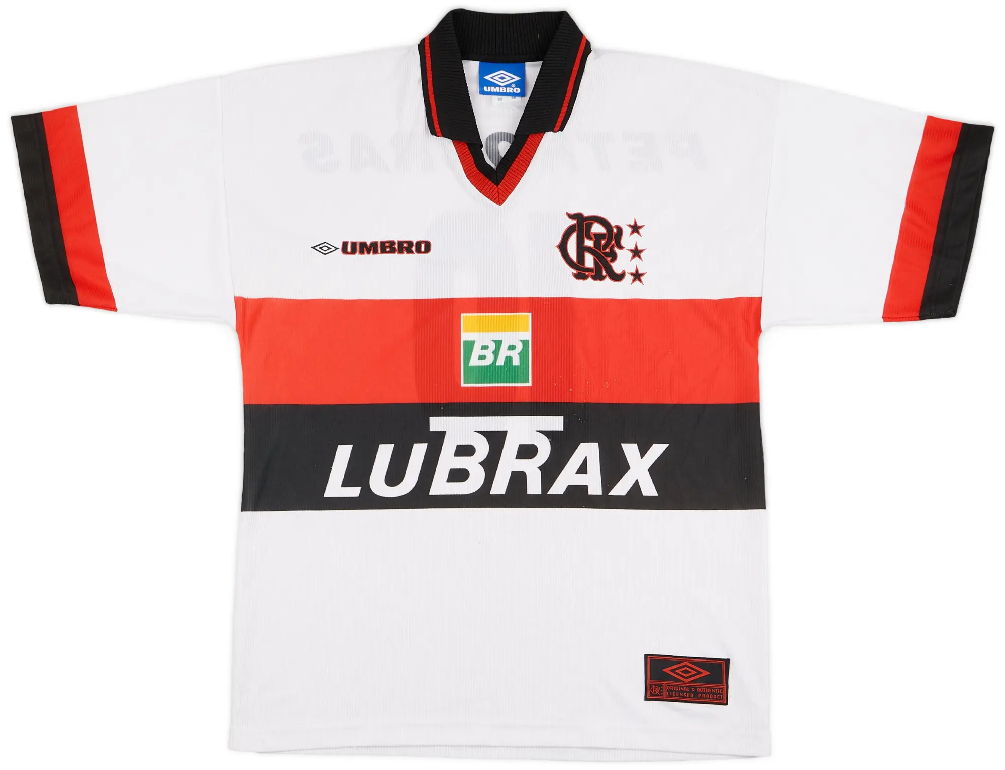 Umbro 1999 Flamengo Away Shirt #10 (Iranildo)- 8/10 - (M)