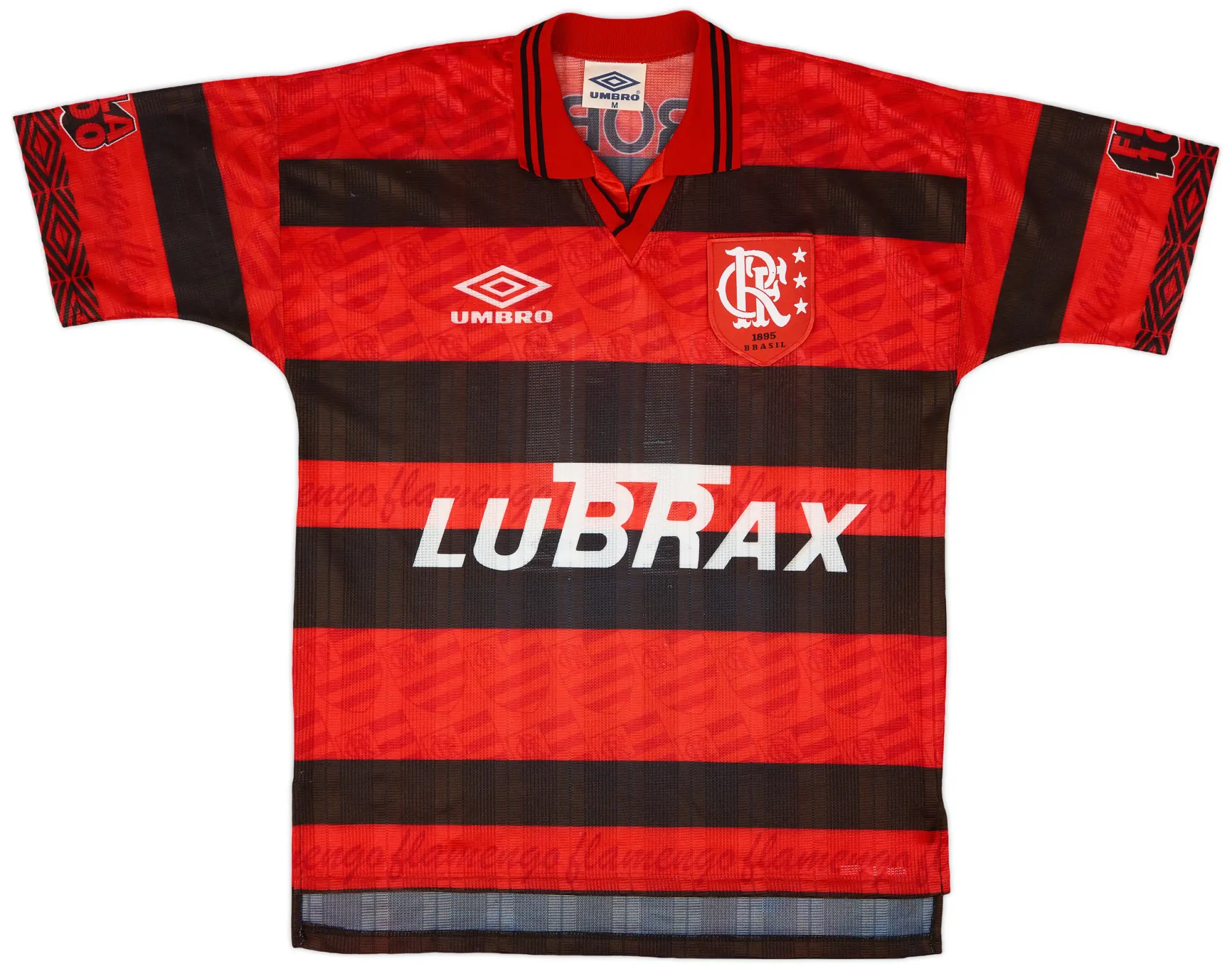 Umbro 1994-95 Flamengo Centenary Home Shirt #11 - 8/10 - (M)