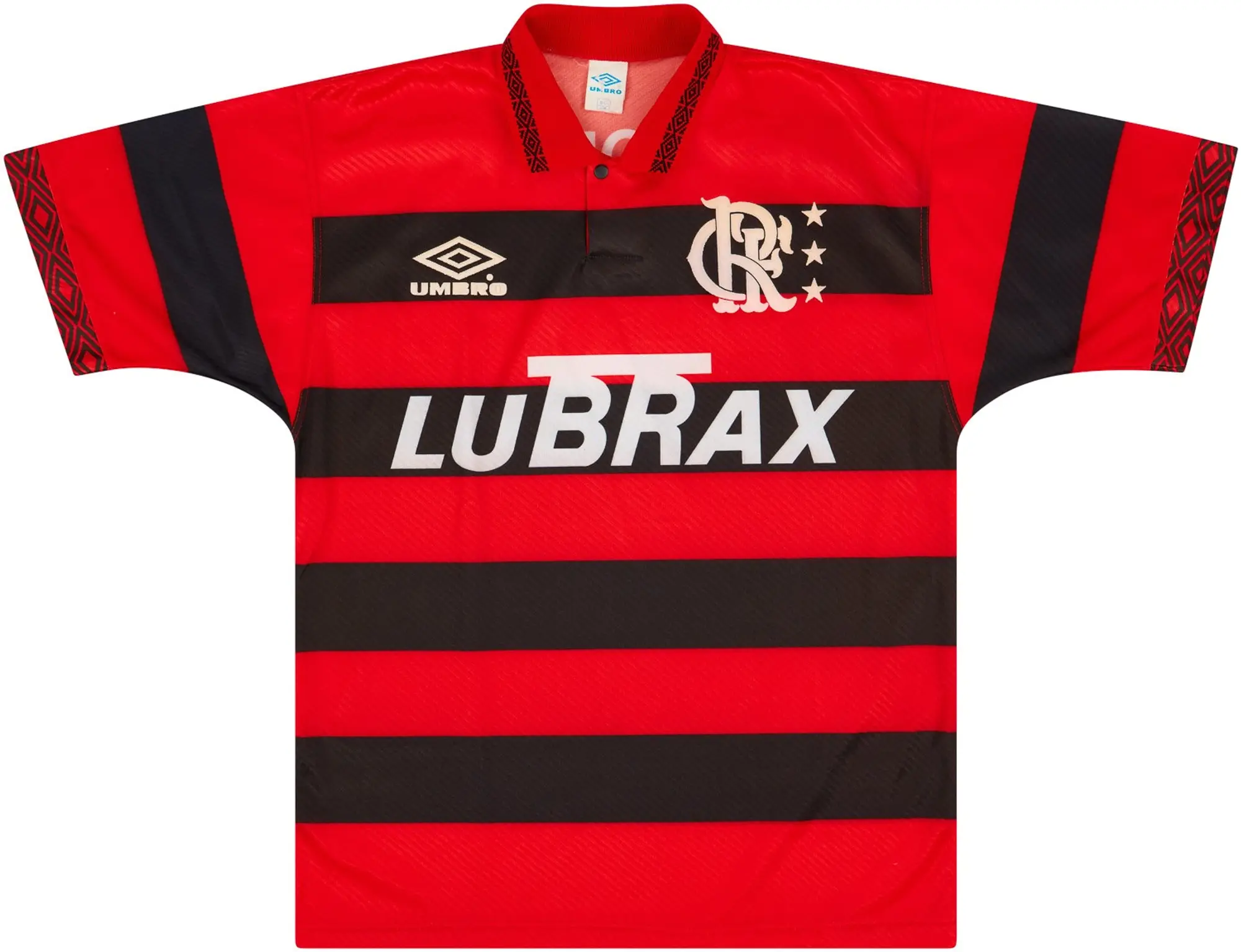 Umbro 1994-95 Flamengo Centenary Home Shirt #7 - 8/10 - (L)