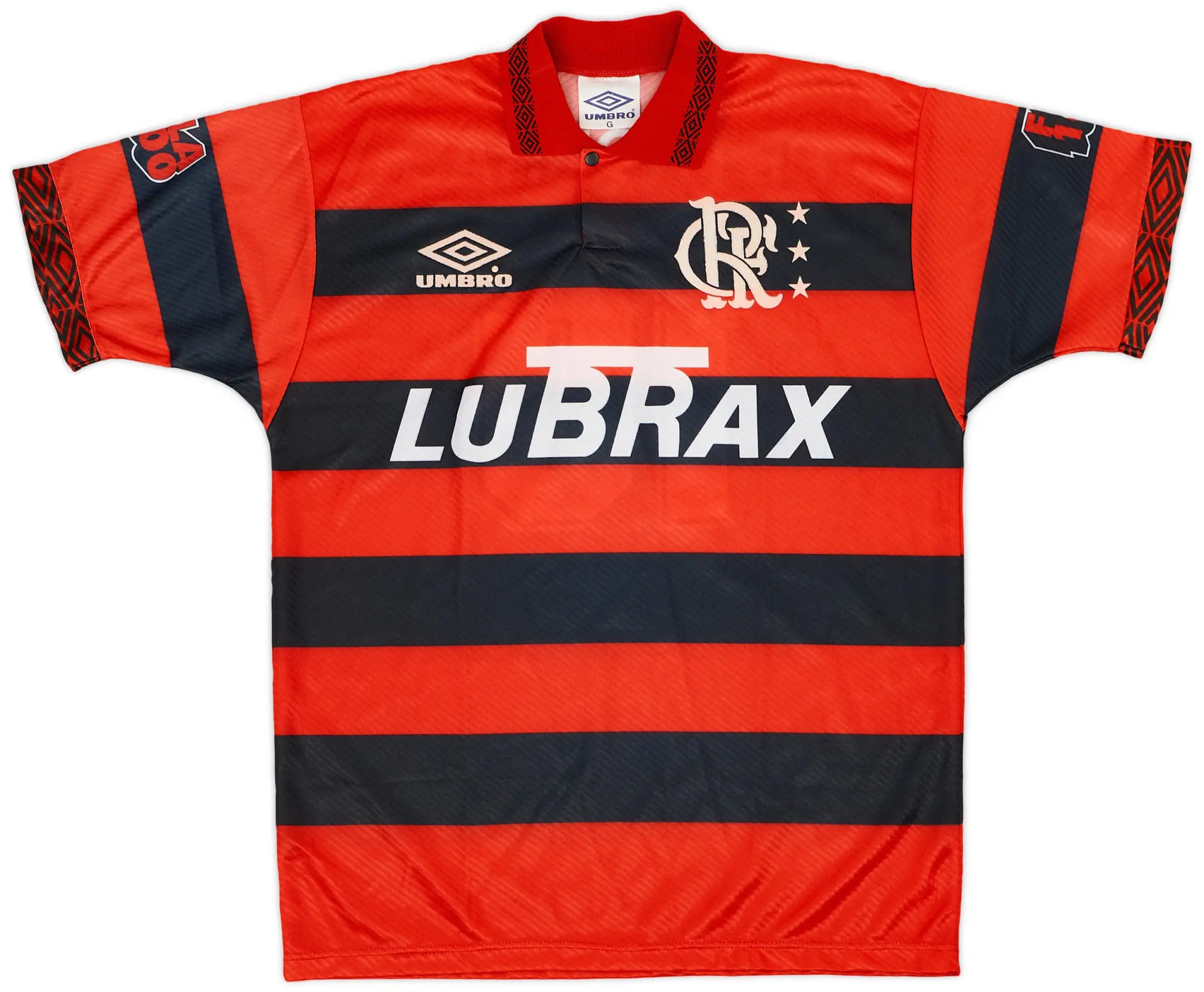 Umbro 1994-95 Flamengo Centenary Home Shirt #10 - 9/10 - (L)