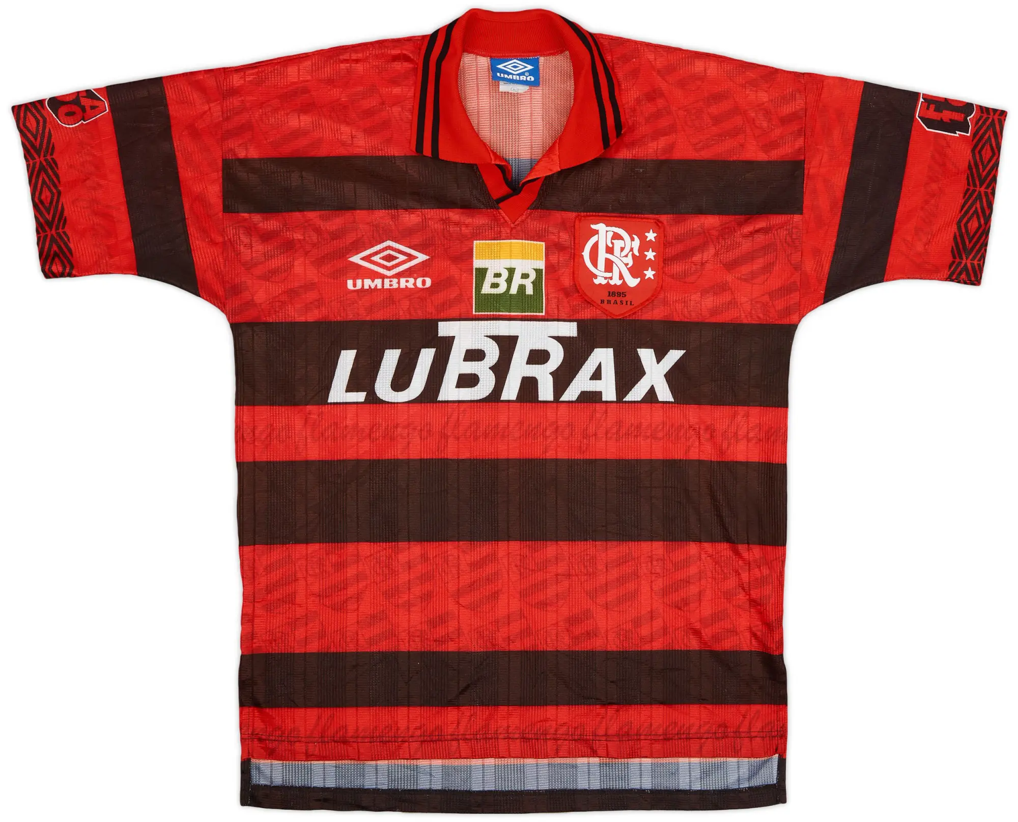 Umbro 1995-96 Flamengo Centenary Home Shirt - 8/10 - (L)