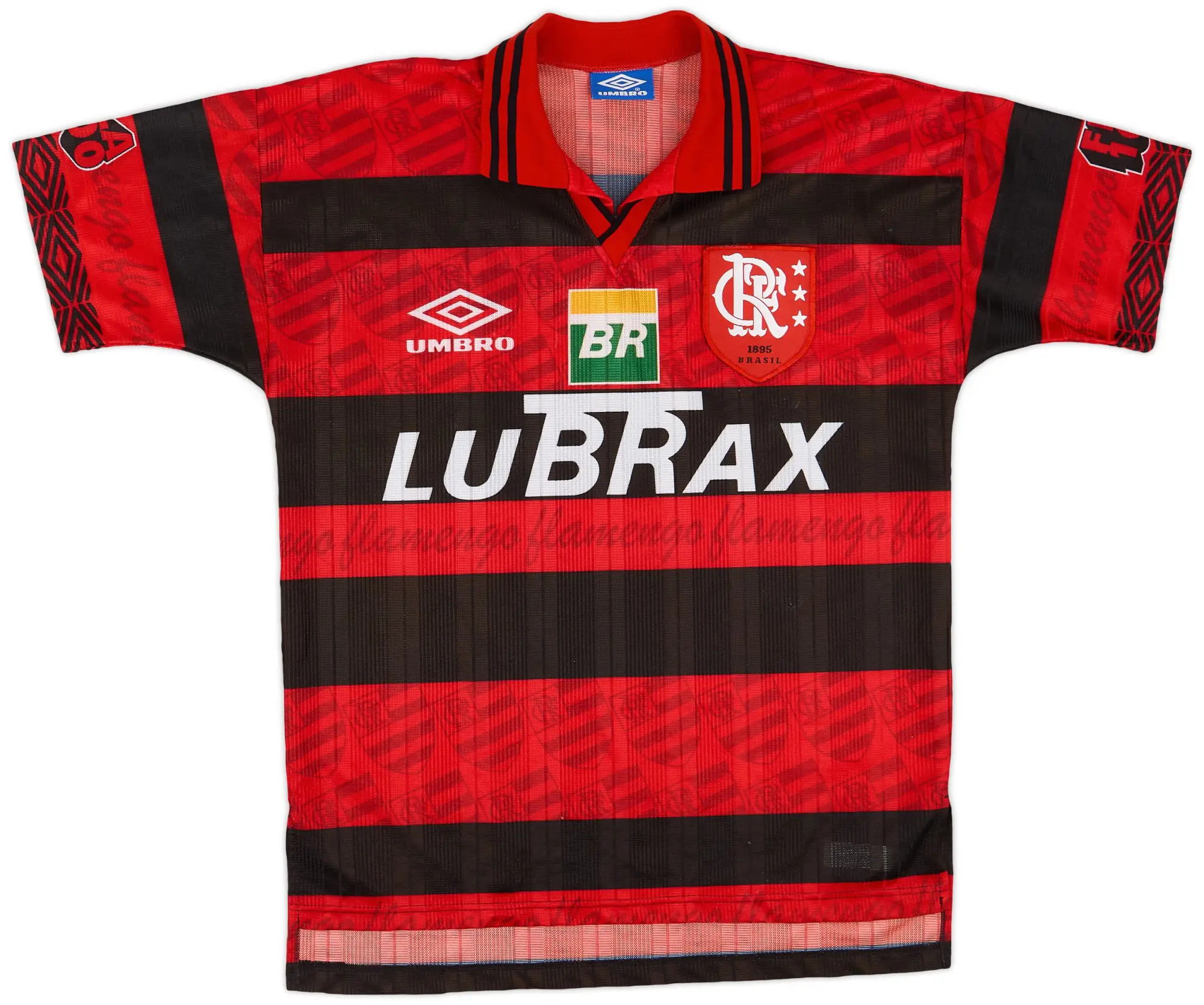 Umbro 1995-96 Flamengo Centenary Home Shirt - 9/10 - (M)