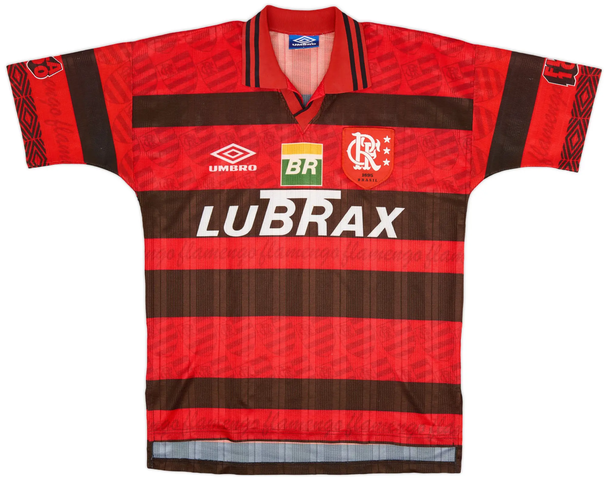 Umbro 1995-96 Flamengo Centenary Home Shirt - 8/10 - (L)