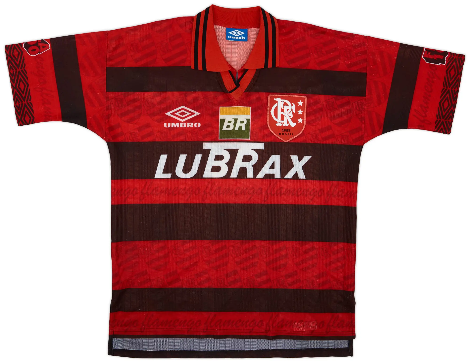 Umbro 1995-96 Flamengo Centenary Home Shirt #5 - 8/10 - (L)