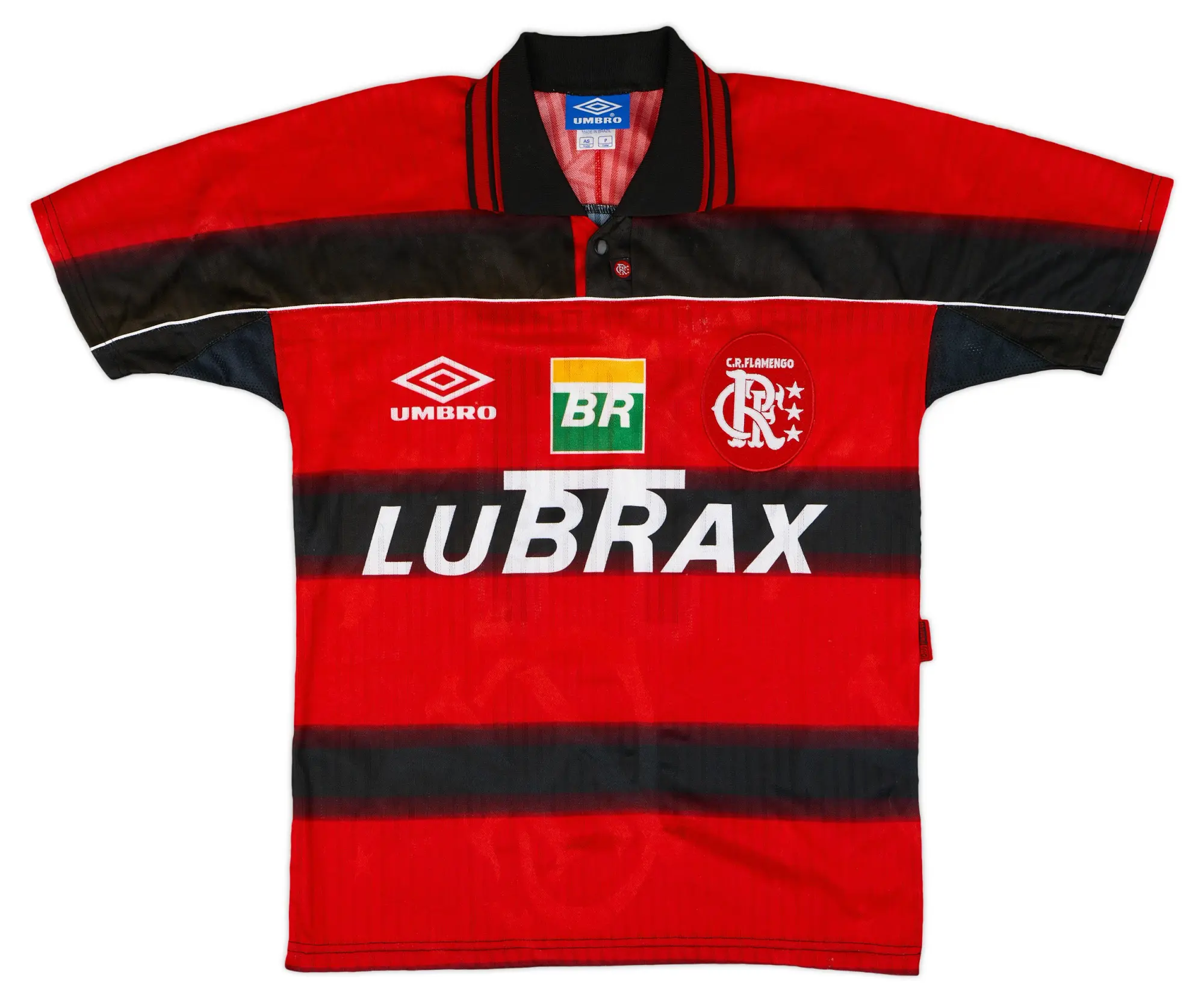 Umbro 1997-99 Flamengo Home Shirt #11 - 9/10 - (S)
