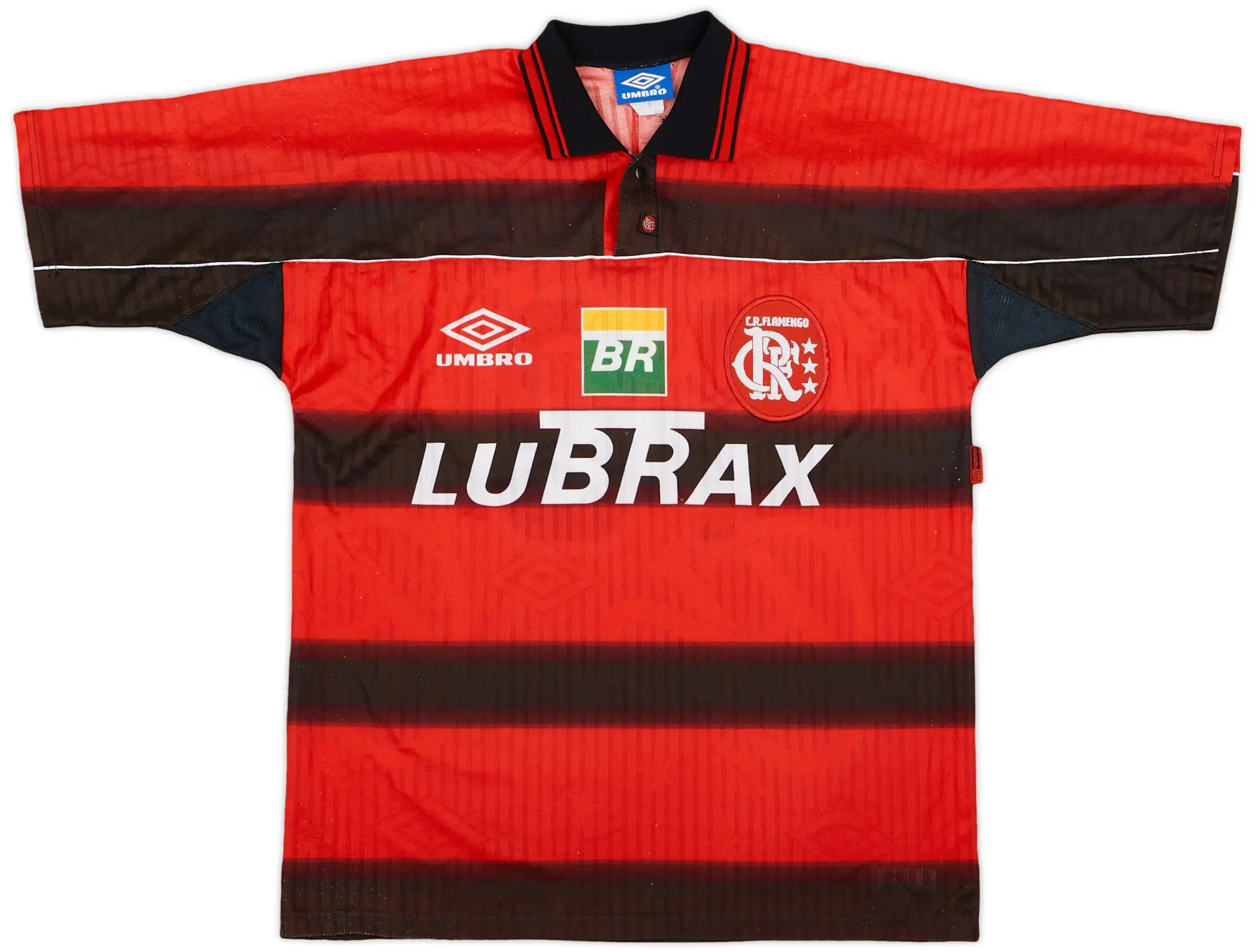 Umbro 1997-99 Flamengo Home Shirt #10 - 9/10 - (XL)
