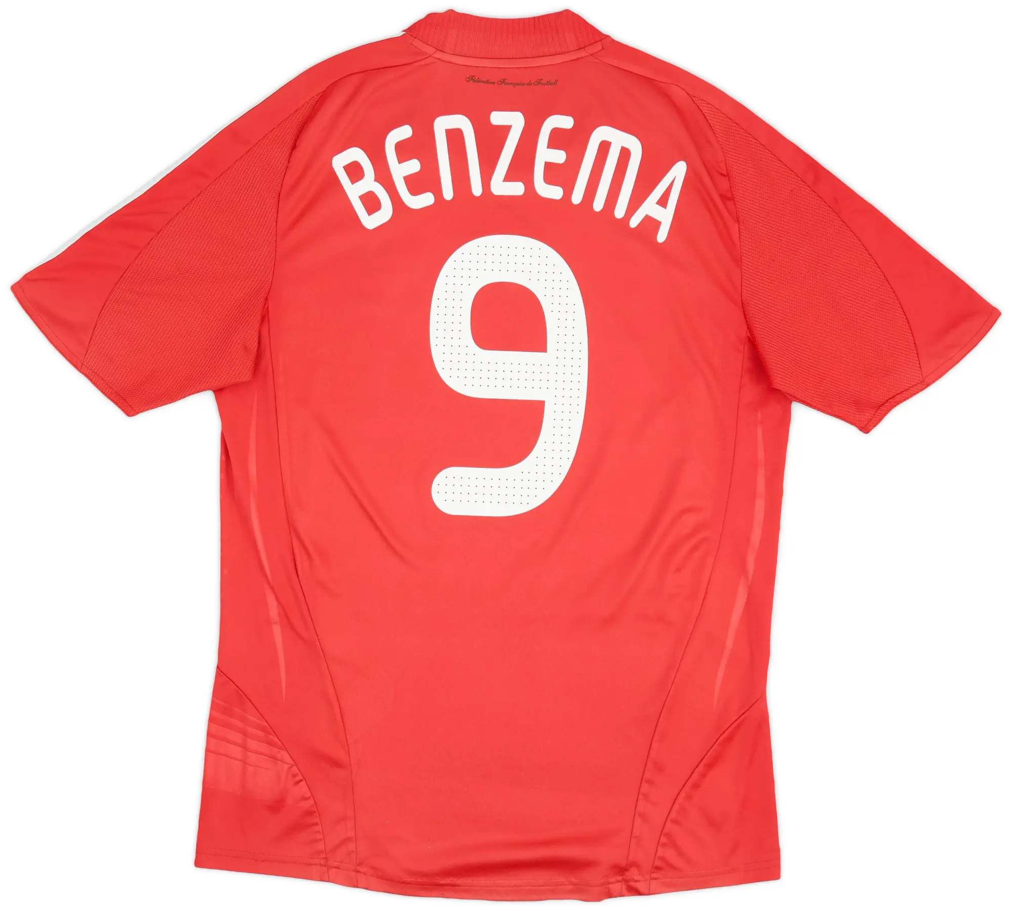 adidas 2007-08 France Away Shirt Benzema #9 - 5/10 - (M)