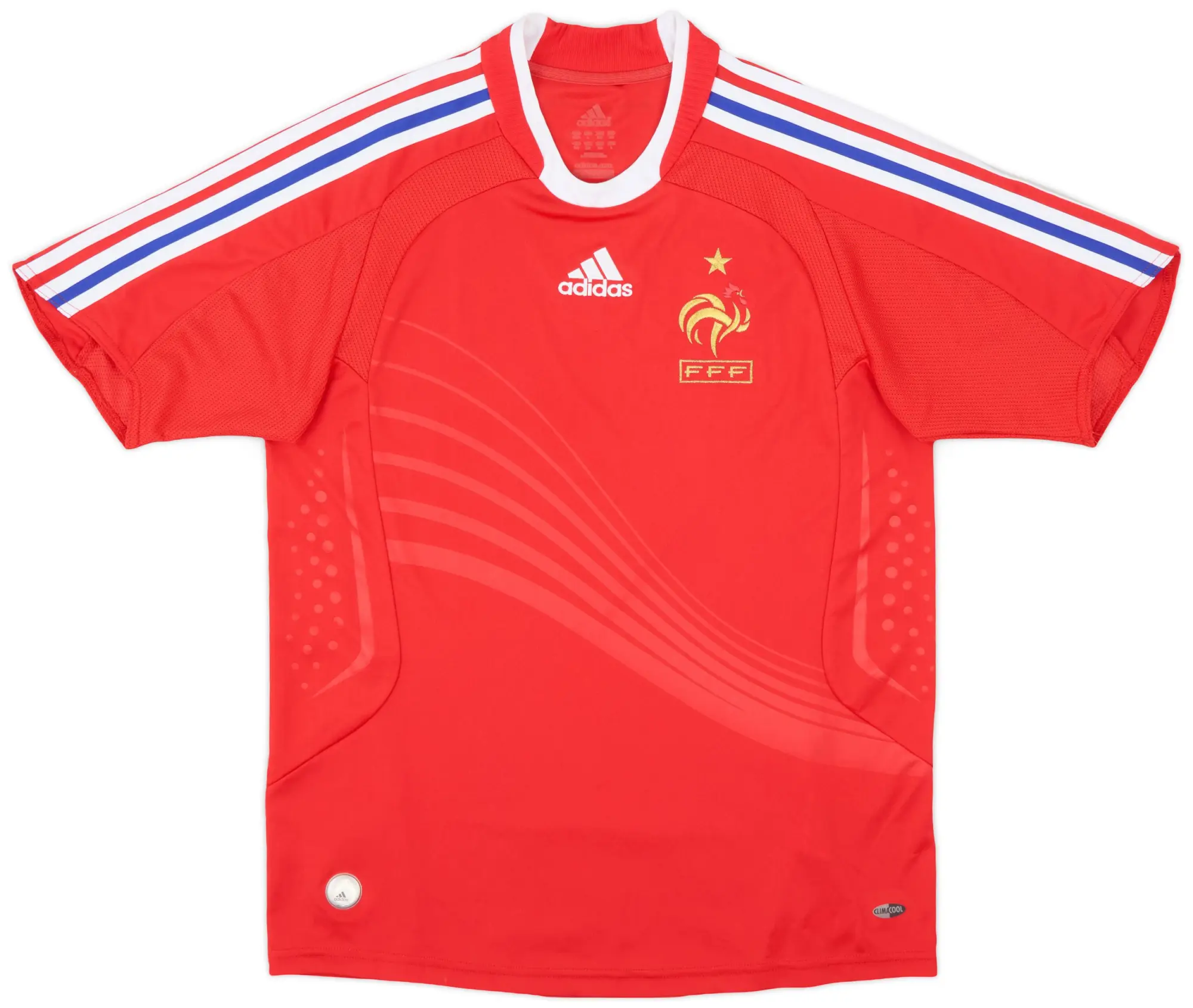 adidas 2007-08 France Away Shirt - 8/10 - (L.Boys)