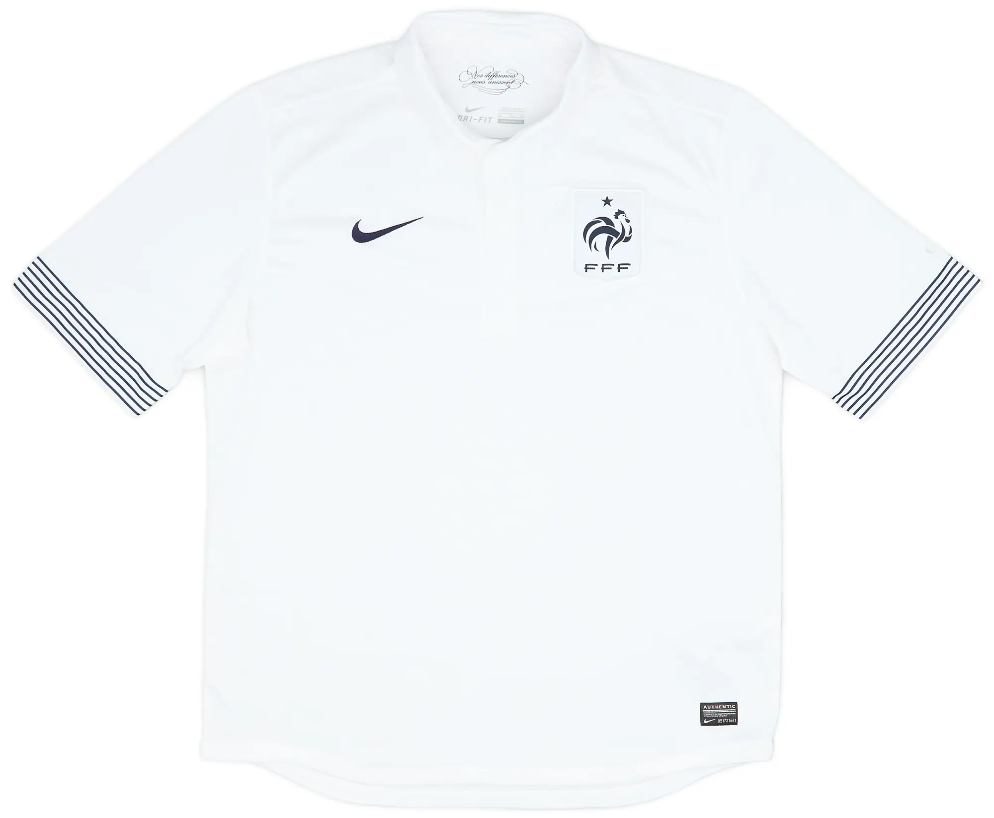 Nike 2012-13 France Away Shirt - 9/10 - (XL)