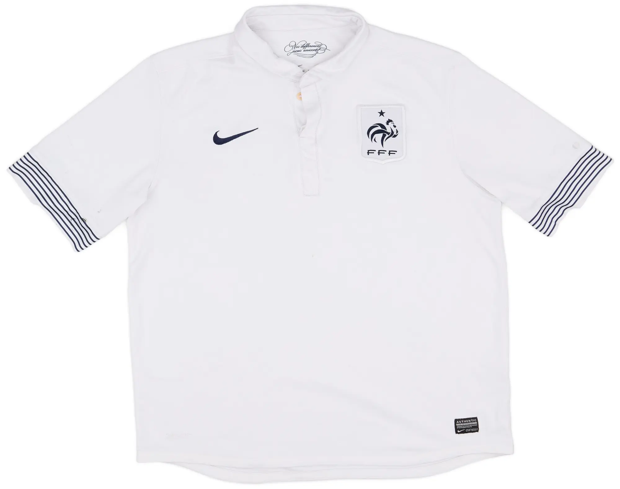 Nike 2012-13 France Away Shirt - 6/10 - (XL)