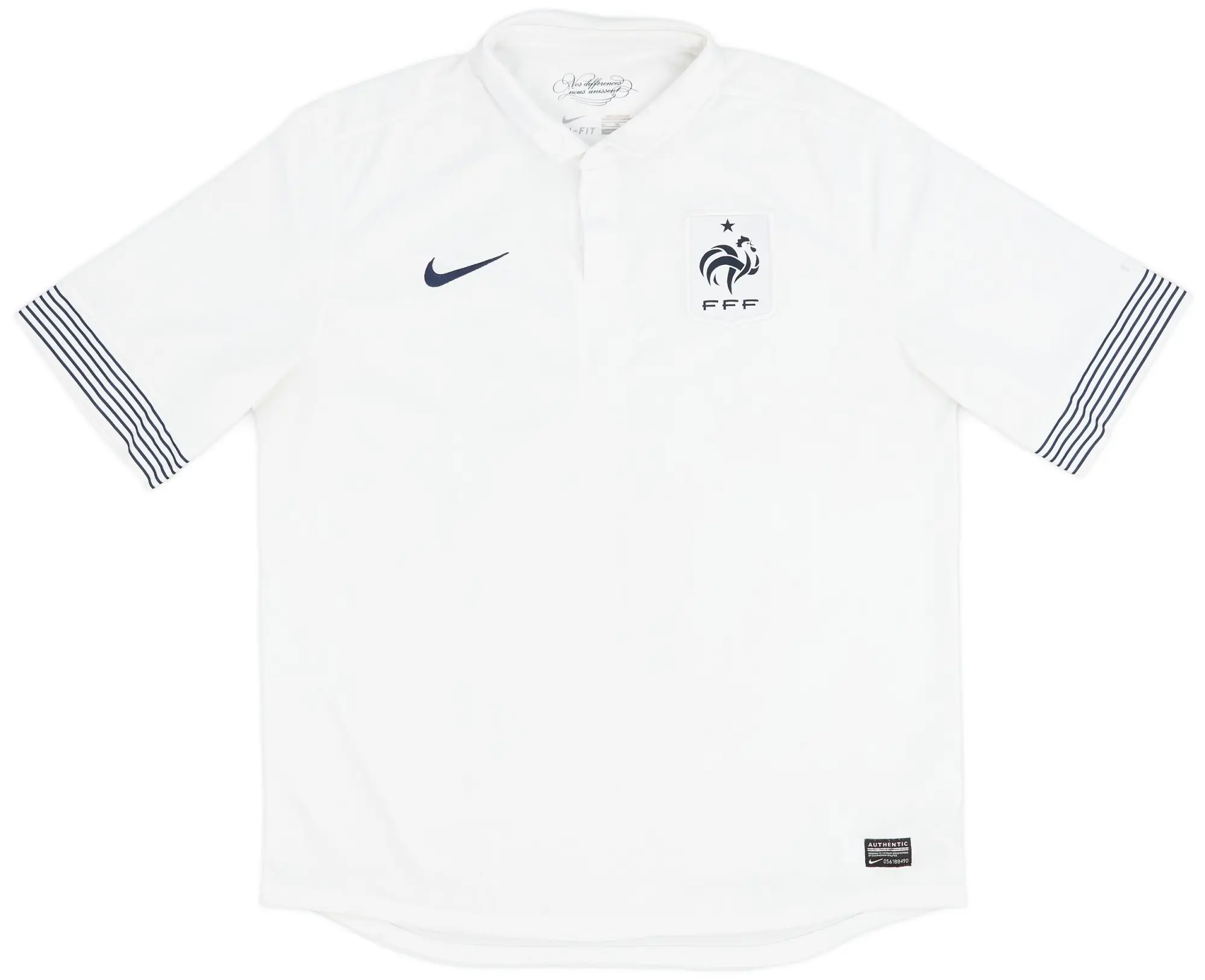 Nike 2012-13 France Away Shirt - 10/10 - (XL)
