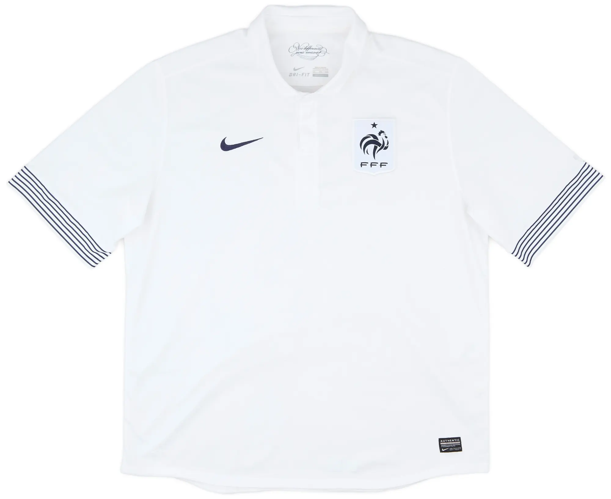 Nike 2012-13 France Away Shirt - 7/10 - (XXL)