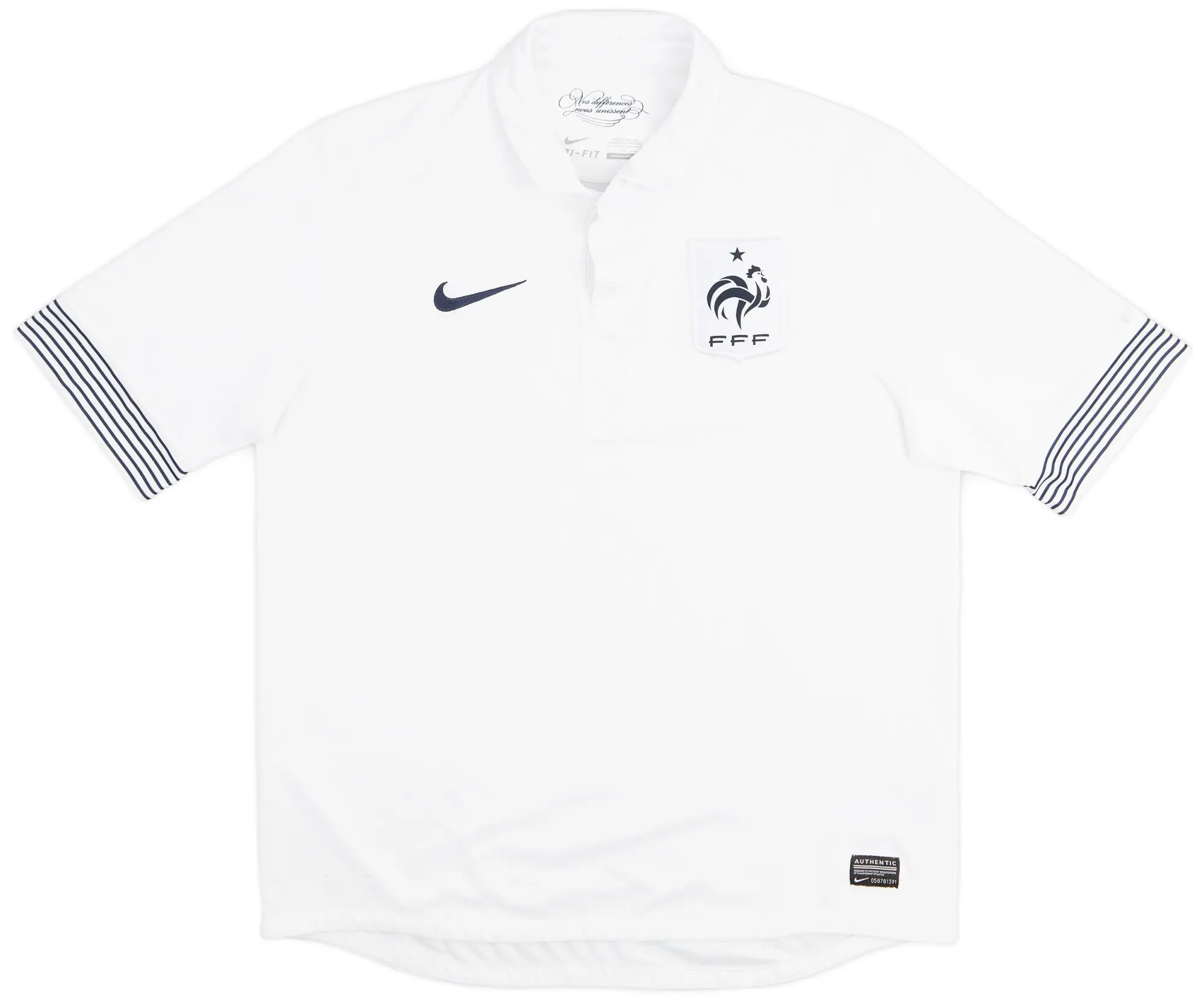 Nike 2012-13 France Away Shirt - 8/10 - (L)