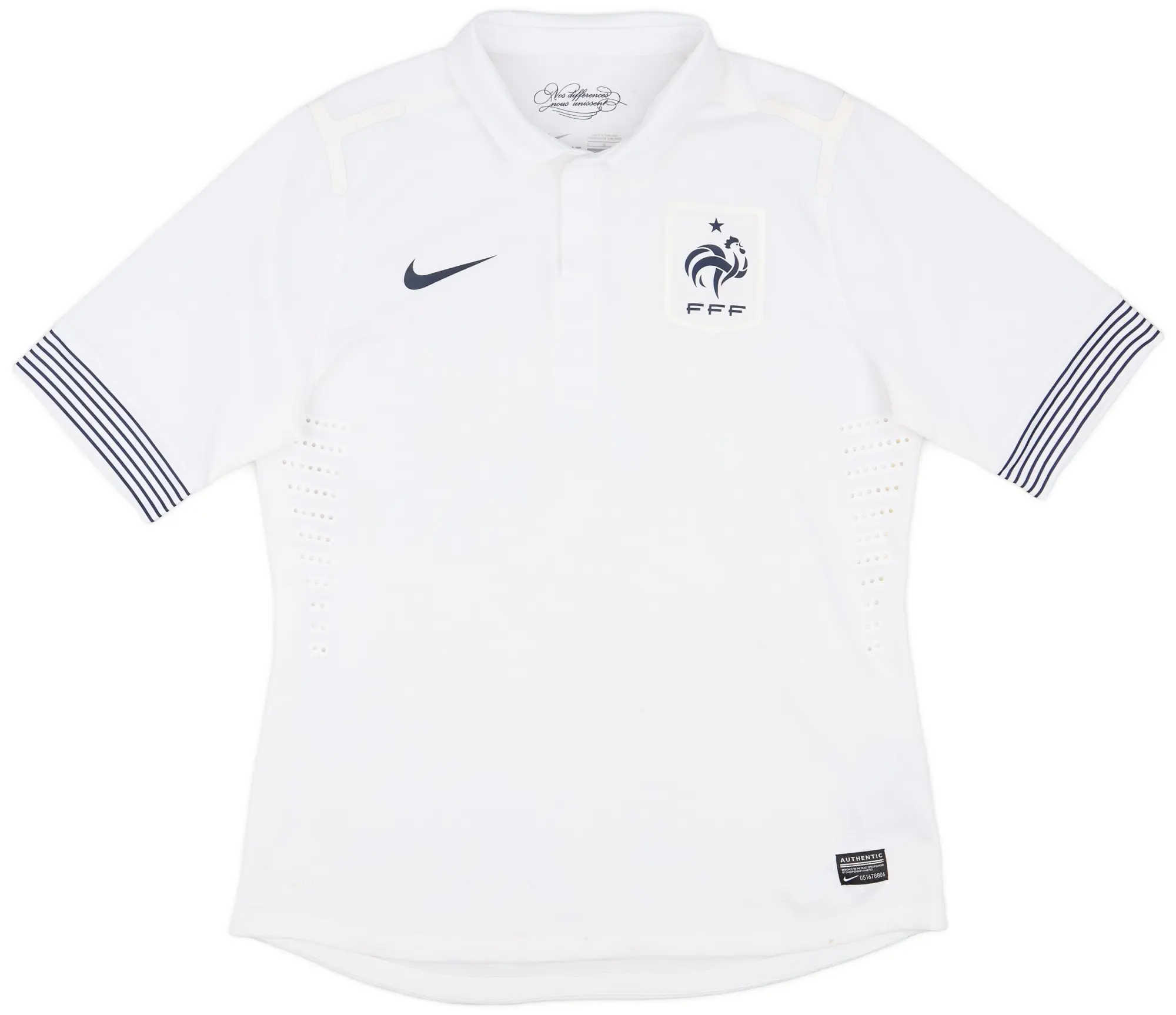 Nike 2012-13 France Player Issue Away Shirt - 8/10 - (L)