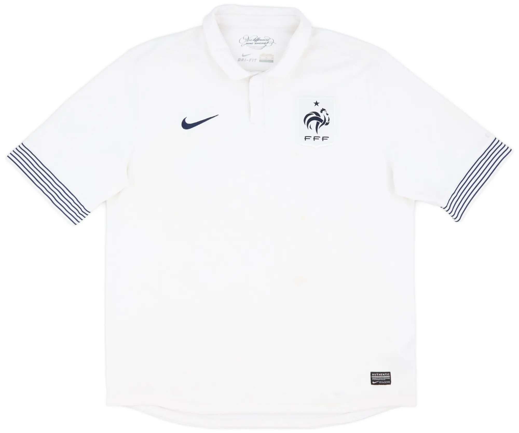 Nike 2012-13 France Away Shirt - 5/10 - (XL)