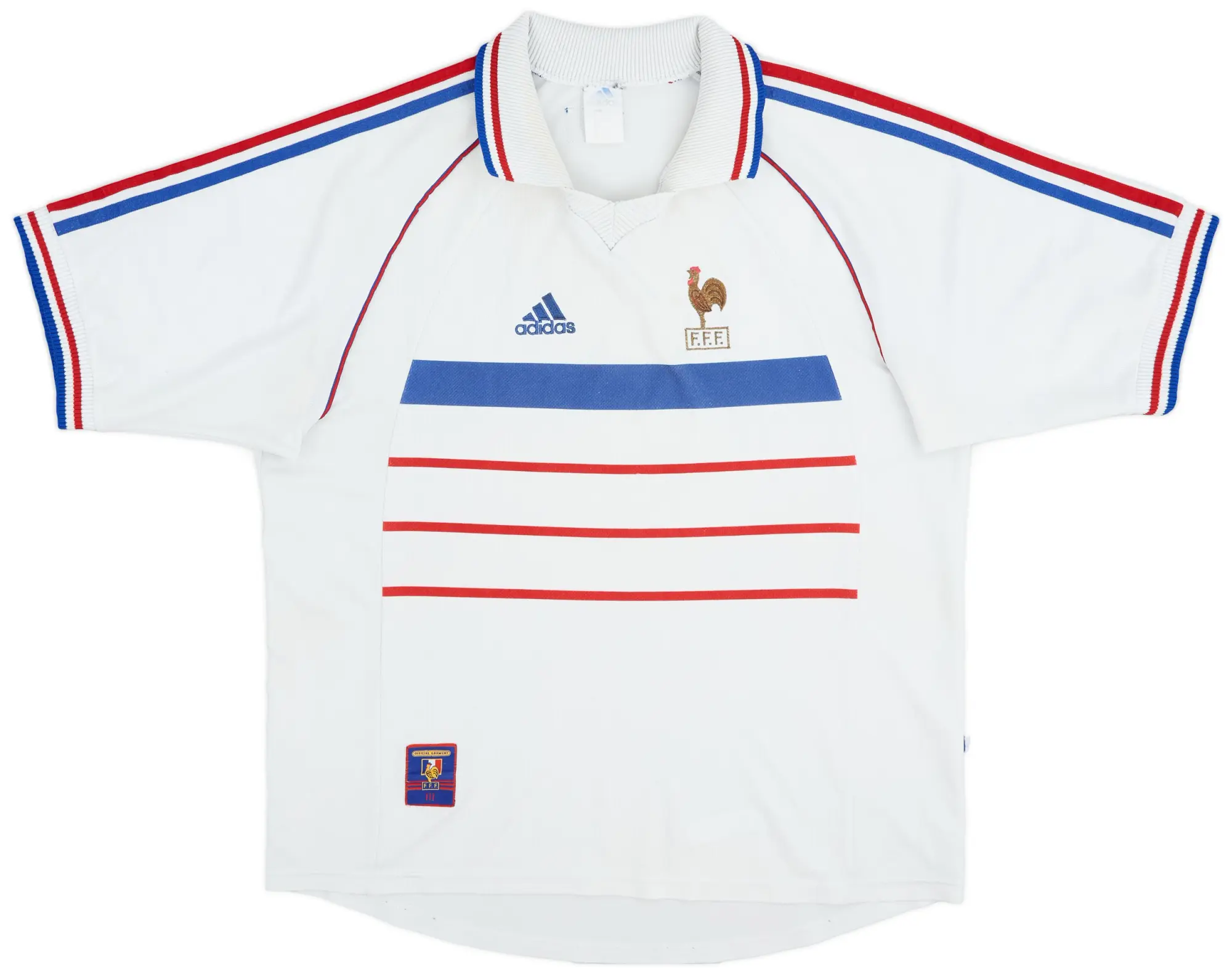adidas 1998 France Away Shirt - 8/10 - (L)