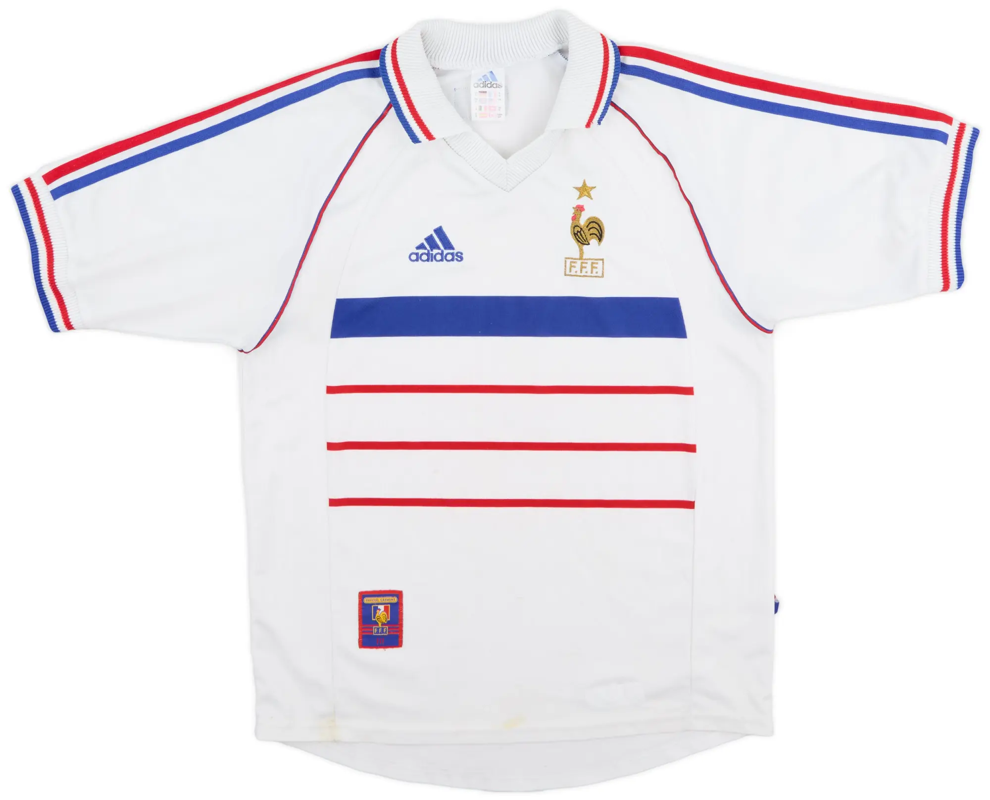 adidas 1998 France Away Shirt - 6/10 - (S)