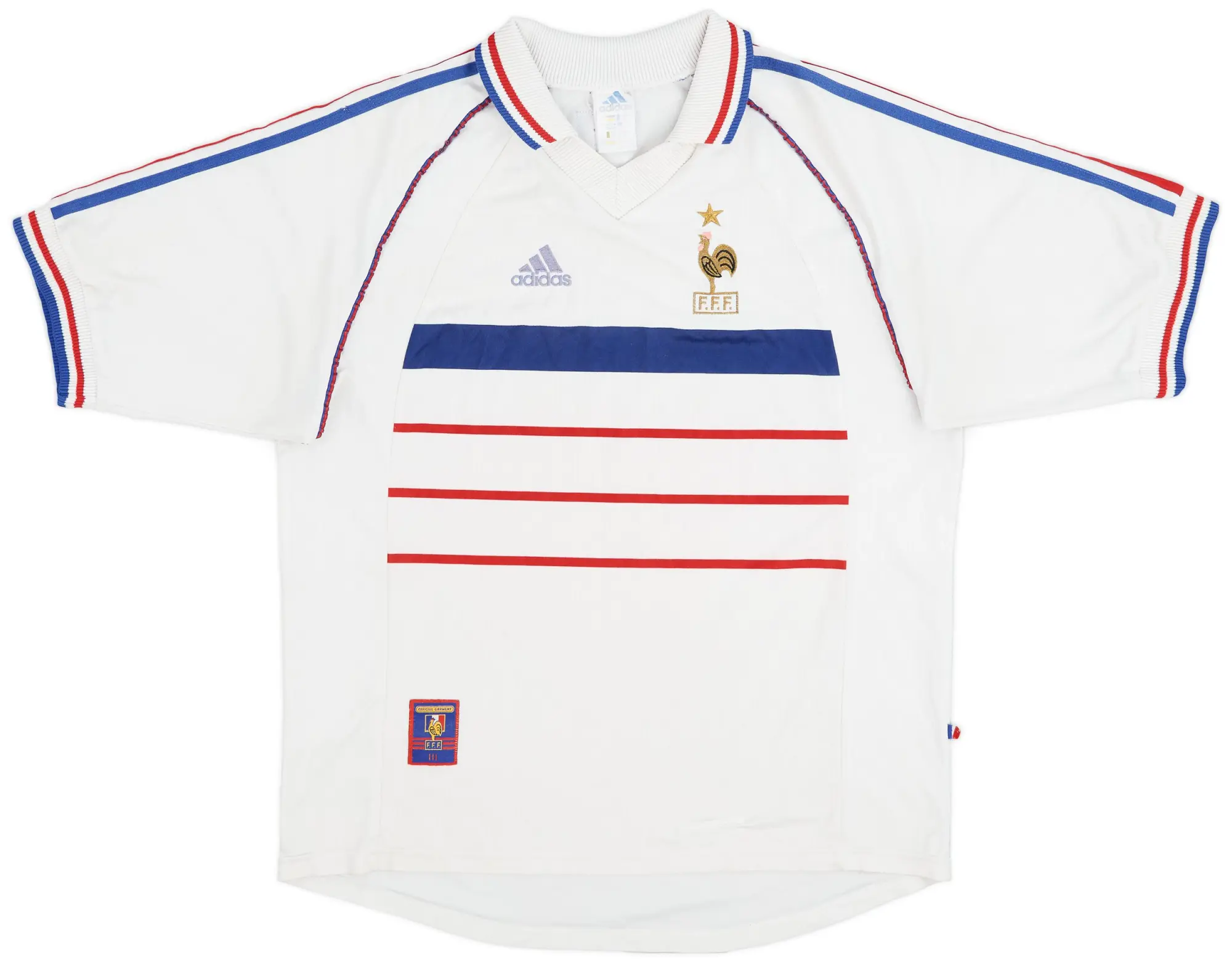 adidas 1998 France Away Shirt - 6/10 - (L)