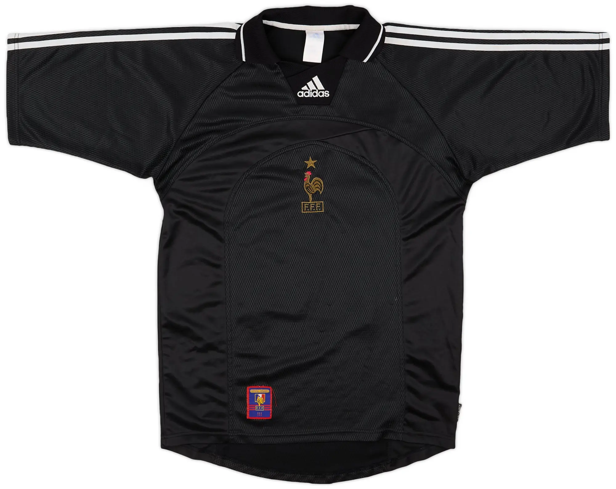 adidas 2002-04 France GK Shirt #16 - 8/10 - (S)