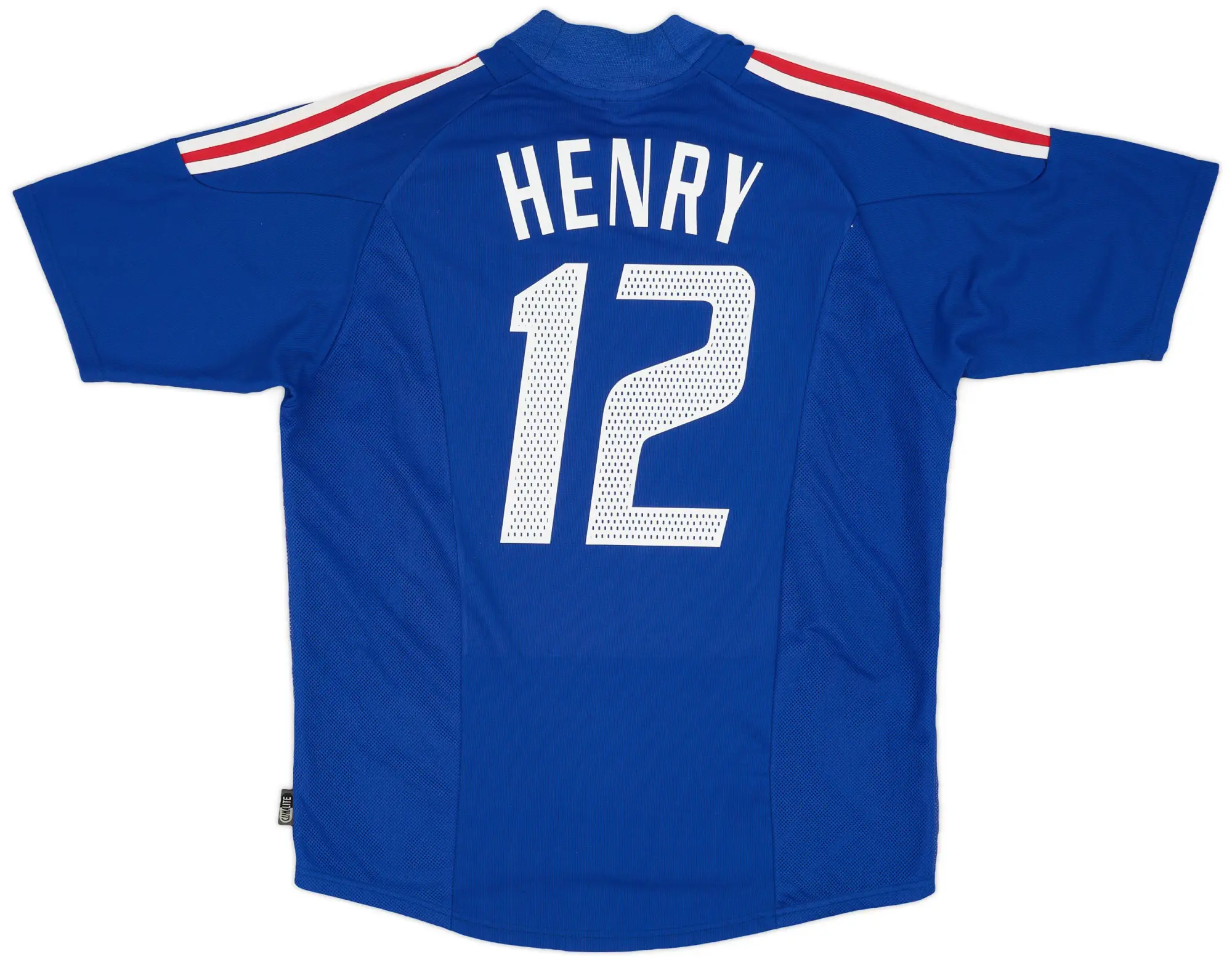 adidas 2002-04 France Home Shirt Henry #12 - 6/10 - (L)