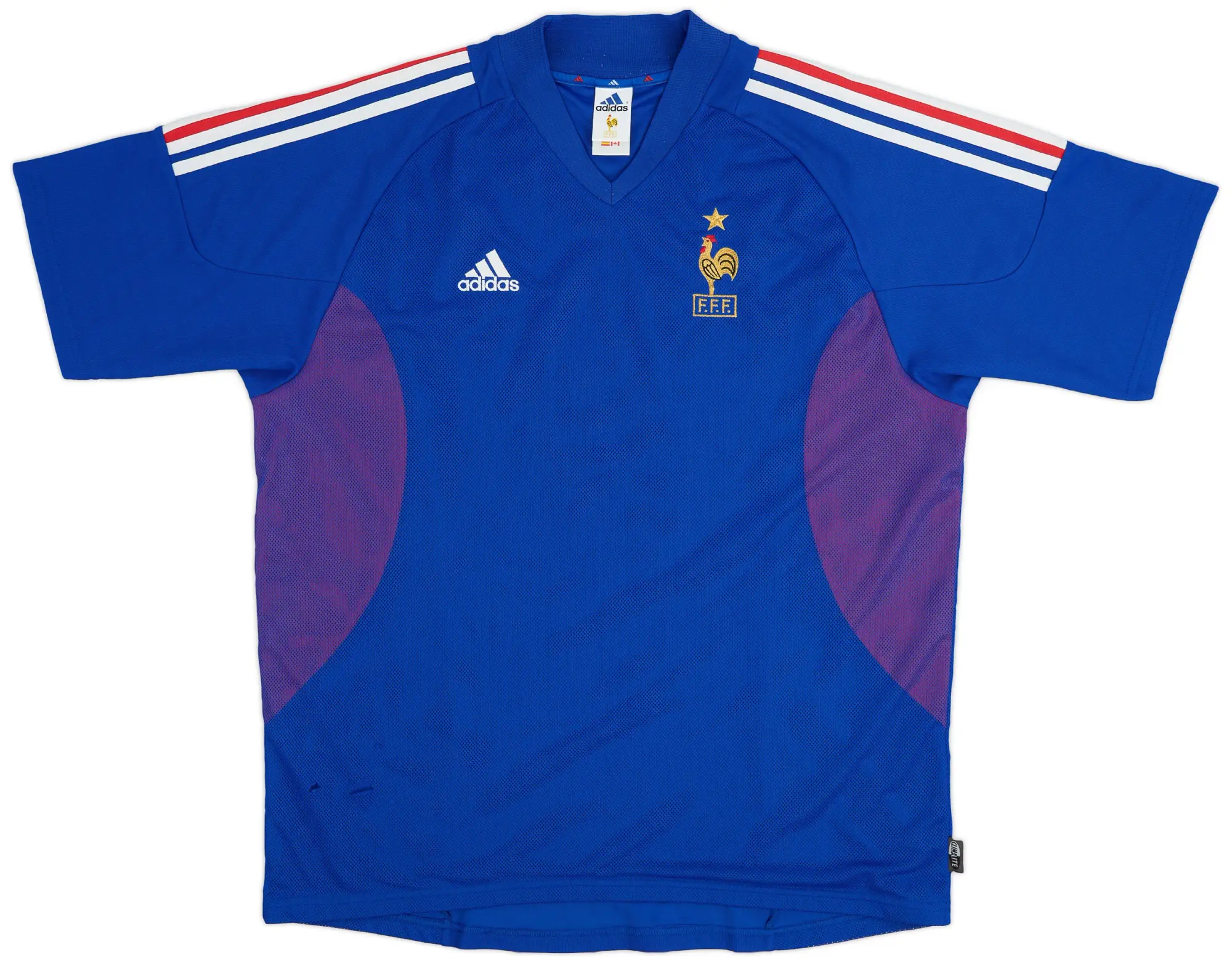 adidas 2002-04 France Home Shirt - 5/10 - (XL)