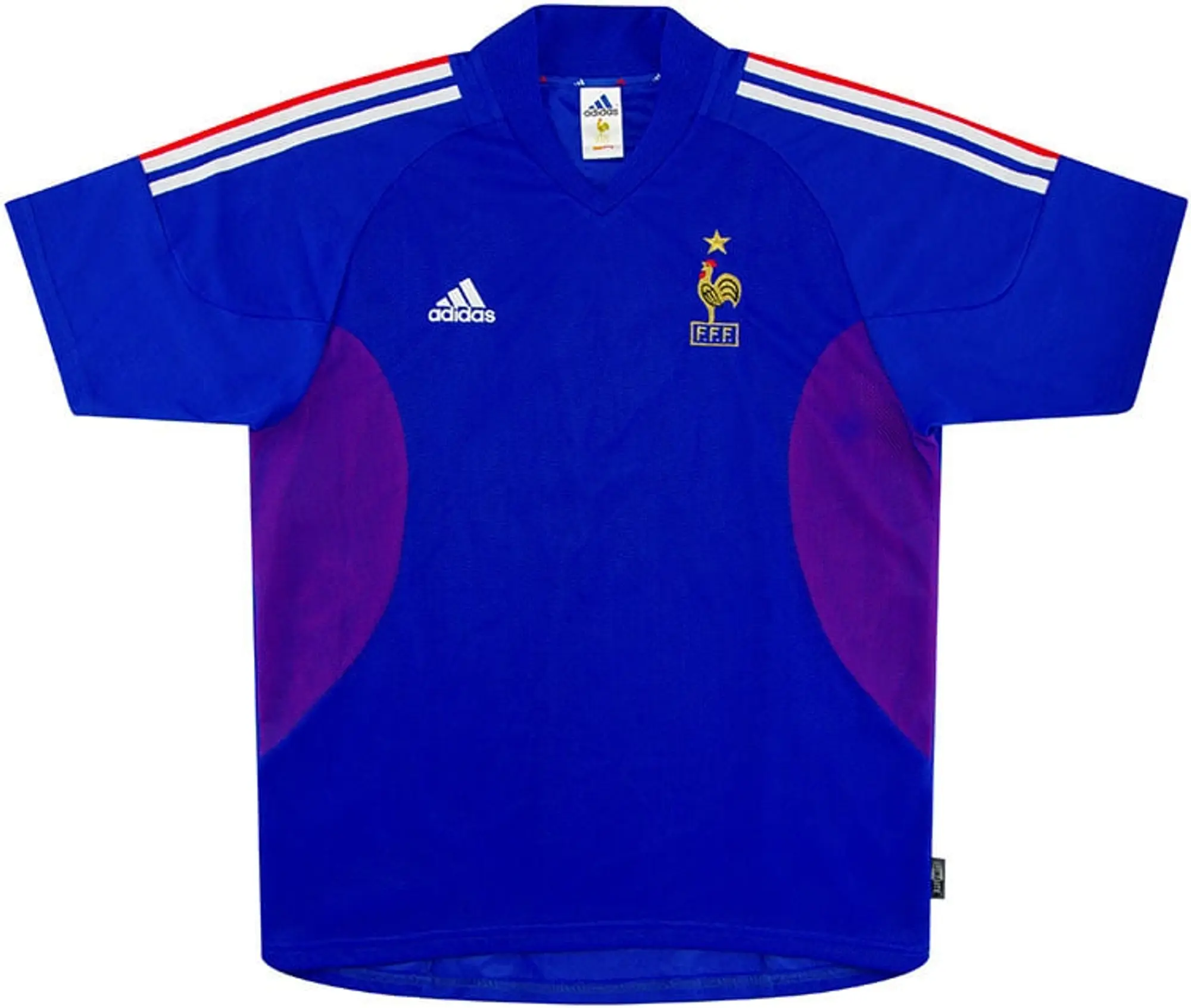 adidas 2002-04 France Home Shirt - 5/10 - (XL)