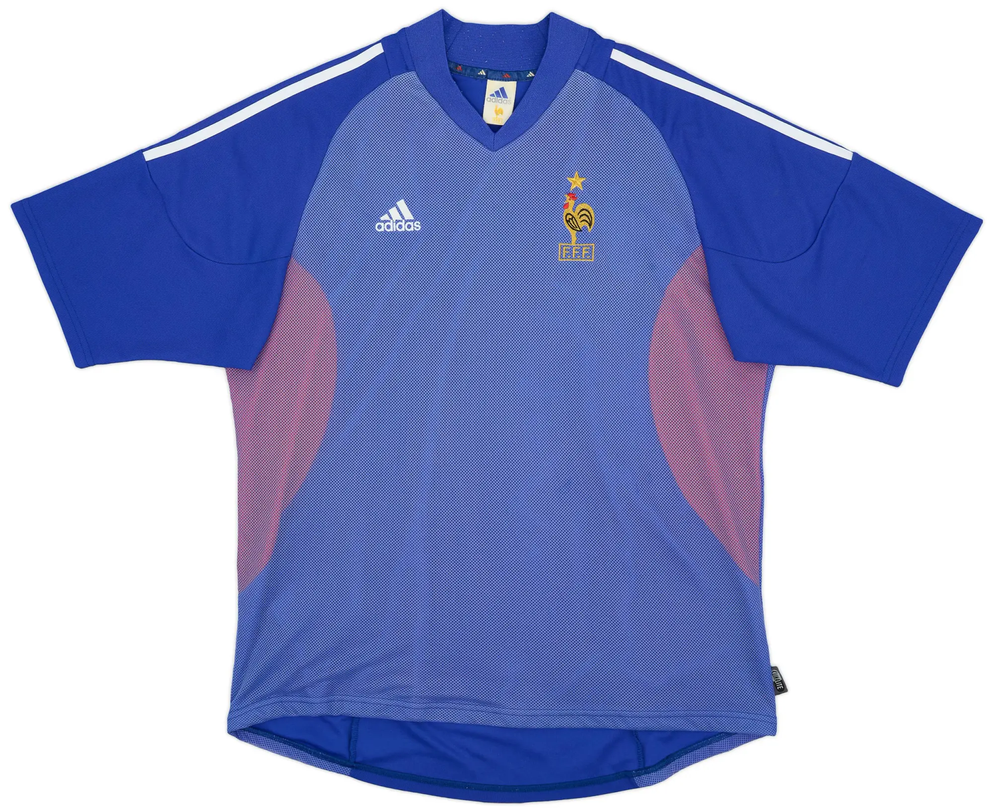 adidas 2002-04 France Home Shirt - 4/10 - (XL)