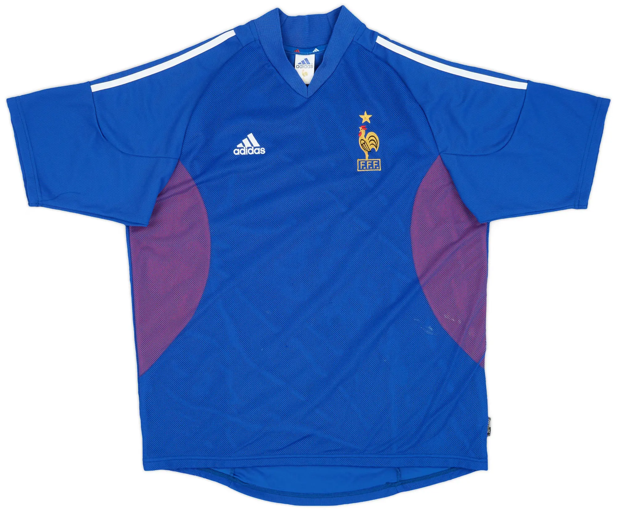 adidas 2002-04 France Home Shirt - 5/10 - (L)