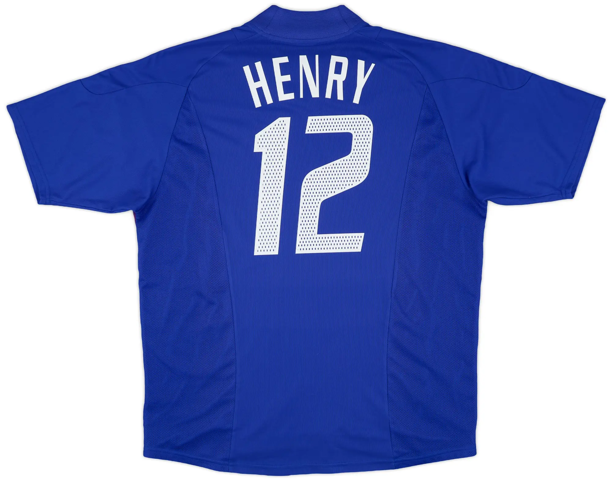 adidas 2002-04 France Home Shirt Henry #12 - 7/10 - (XL)