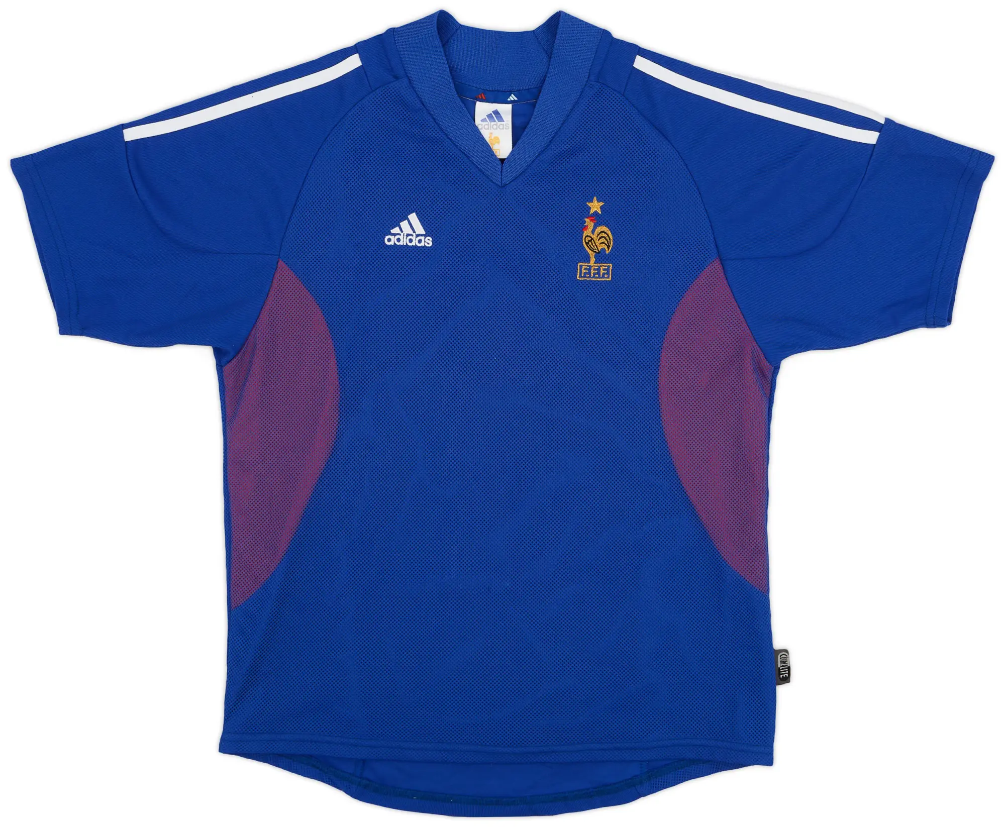 adidas 2002-04 France Home Shirt - 8/10 - (XS)