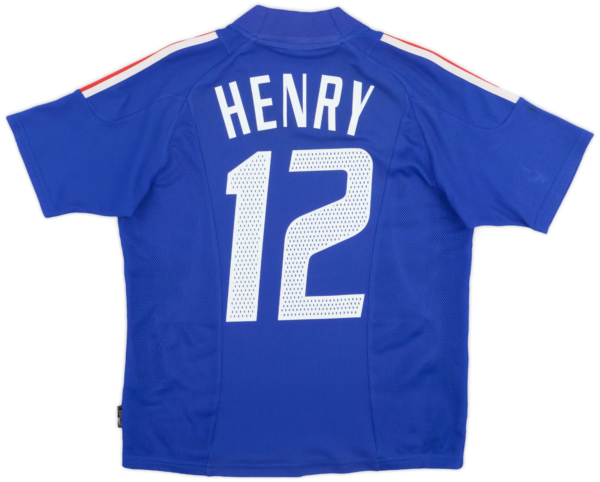 adidas 2002-04 France Home Shirt Henry #12 - 7/10 - (M)
