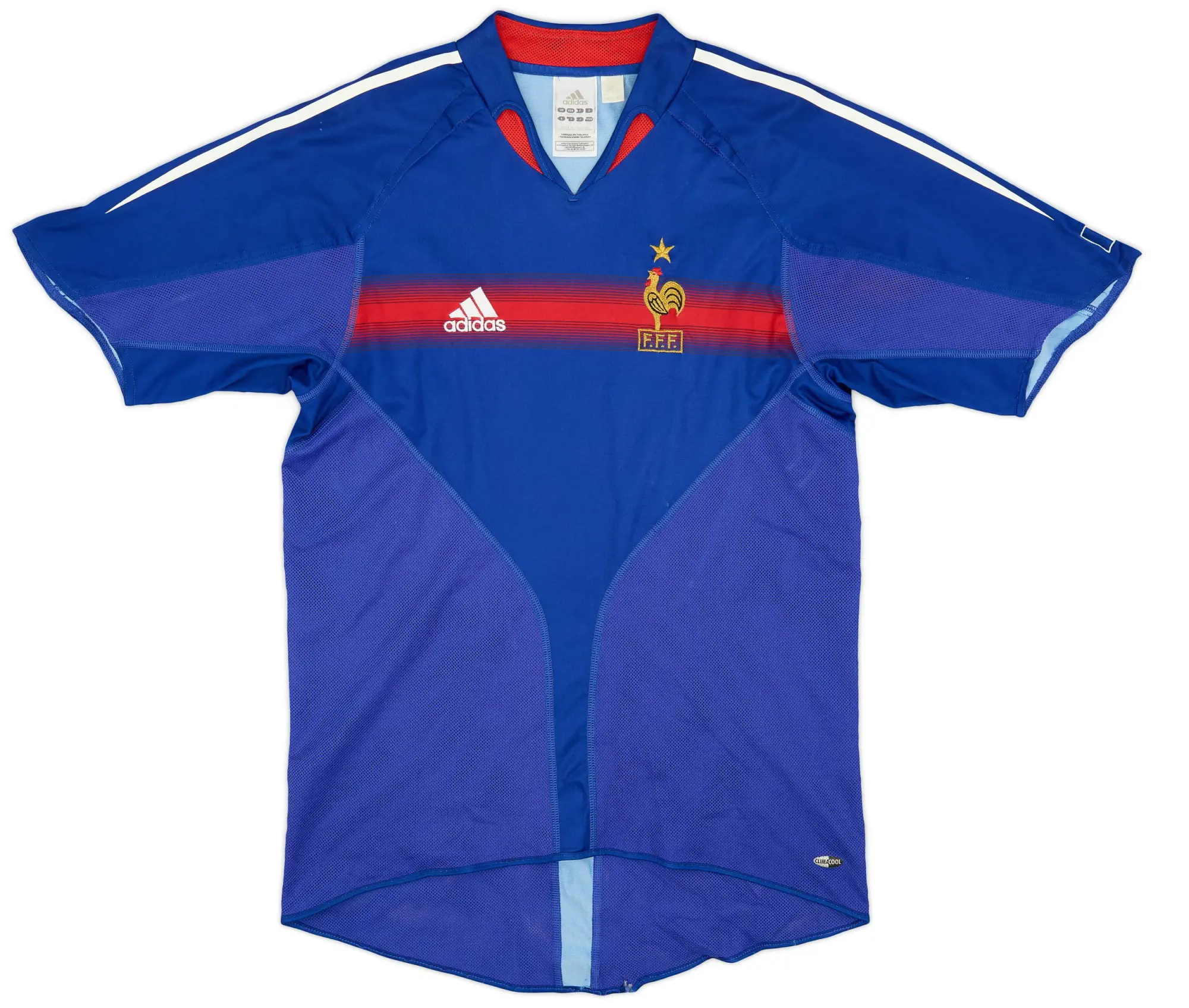adidas 2004-06 France Home Shirt - 5/10 - (S)
